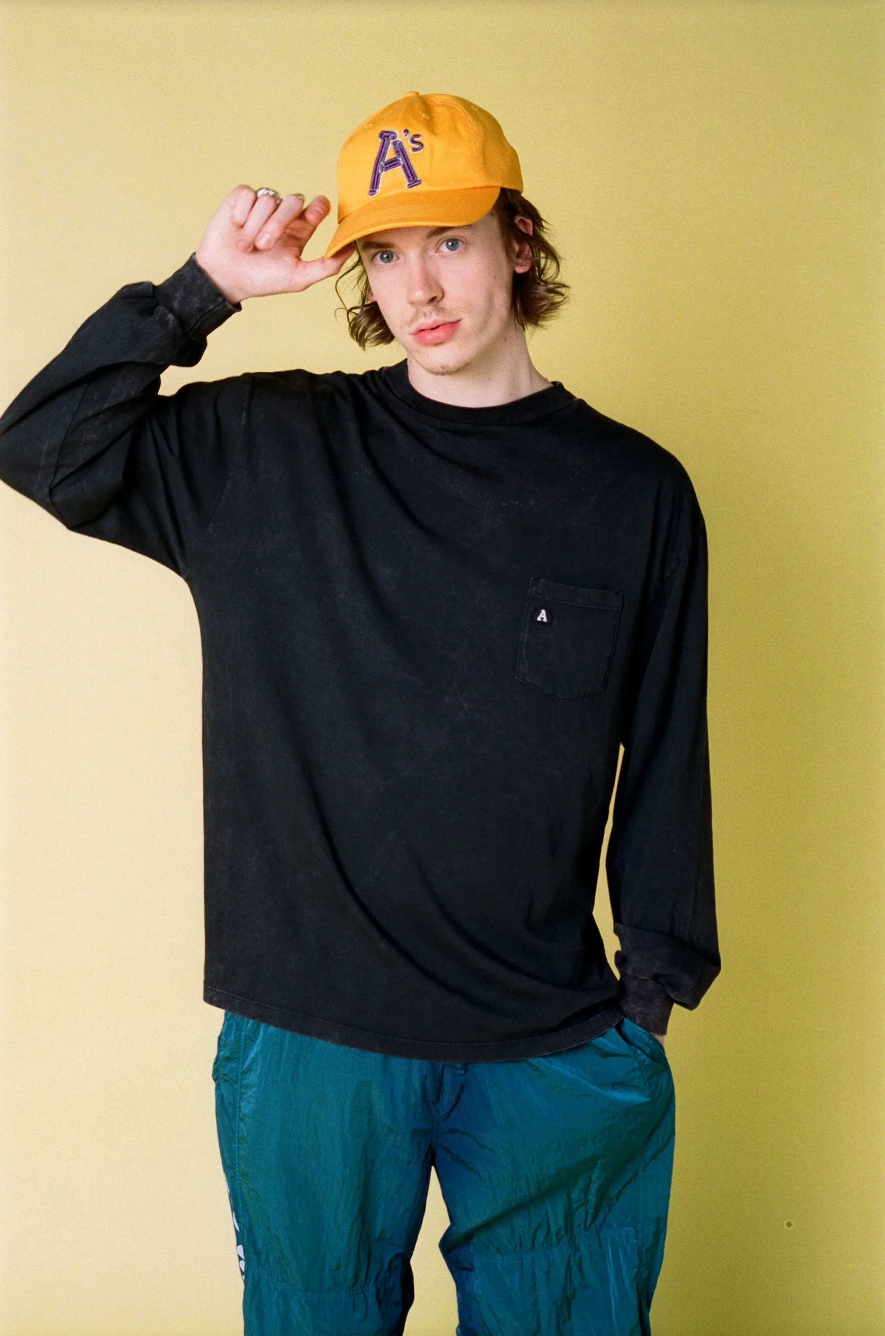 Acid Wash Pocket Tee
