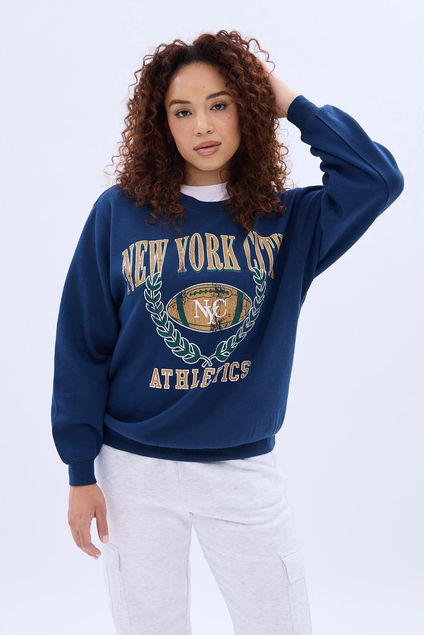 AERO Crew Neck Oversized Sweatshirt