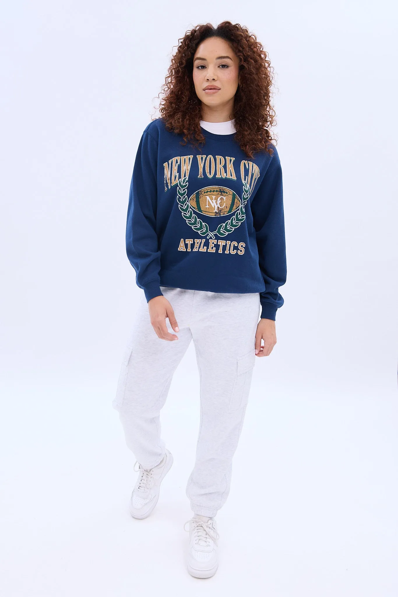 AERO Crew Neck Oversized Sweatshirt