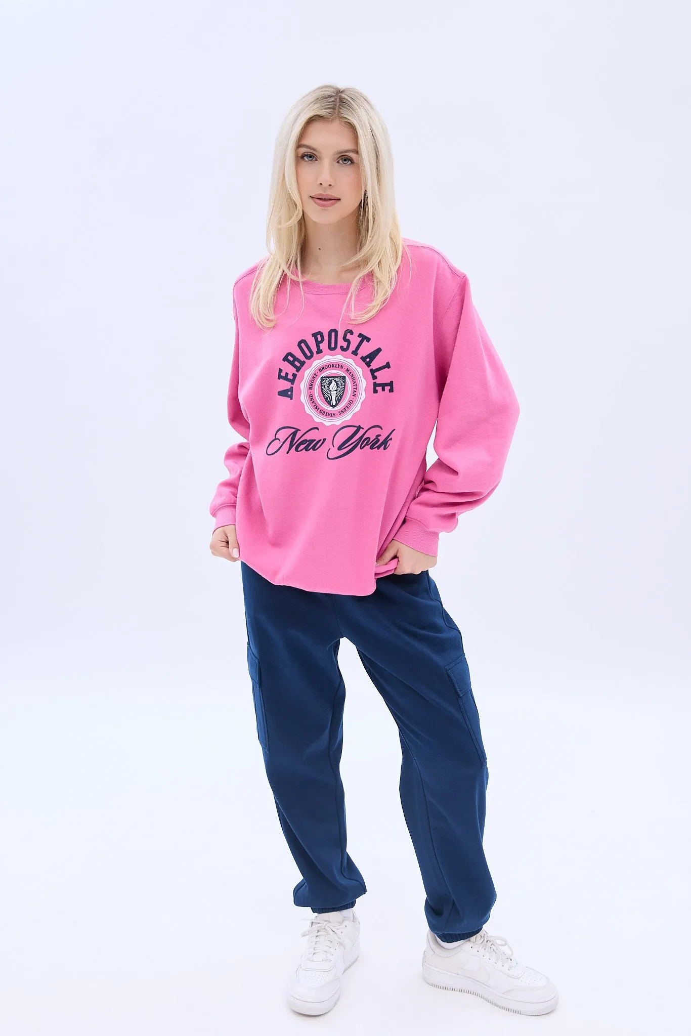 AERO Crew Neck Oversized Sweatshirt