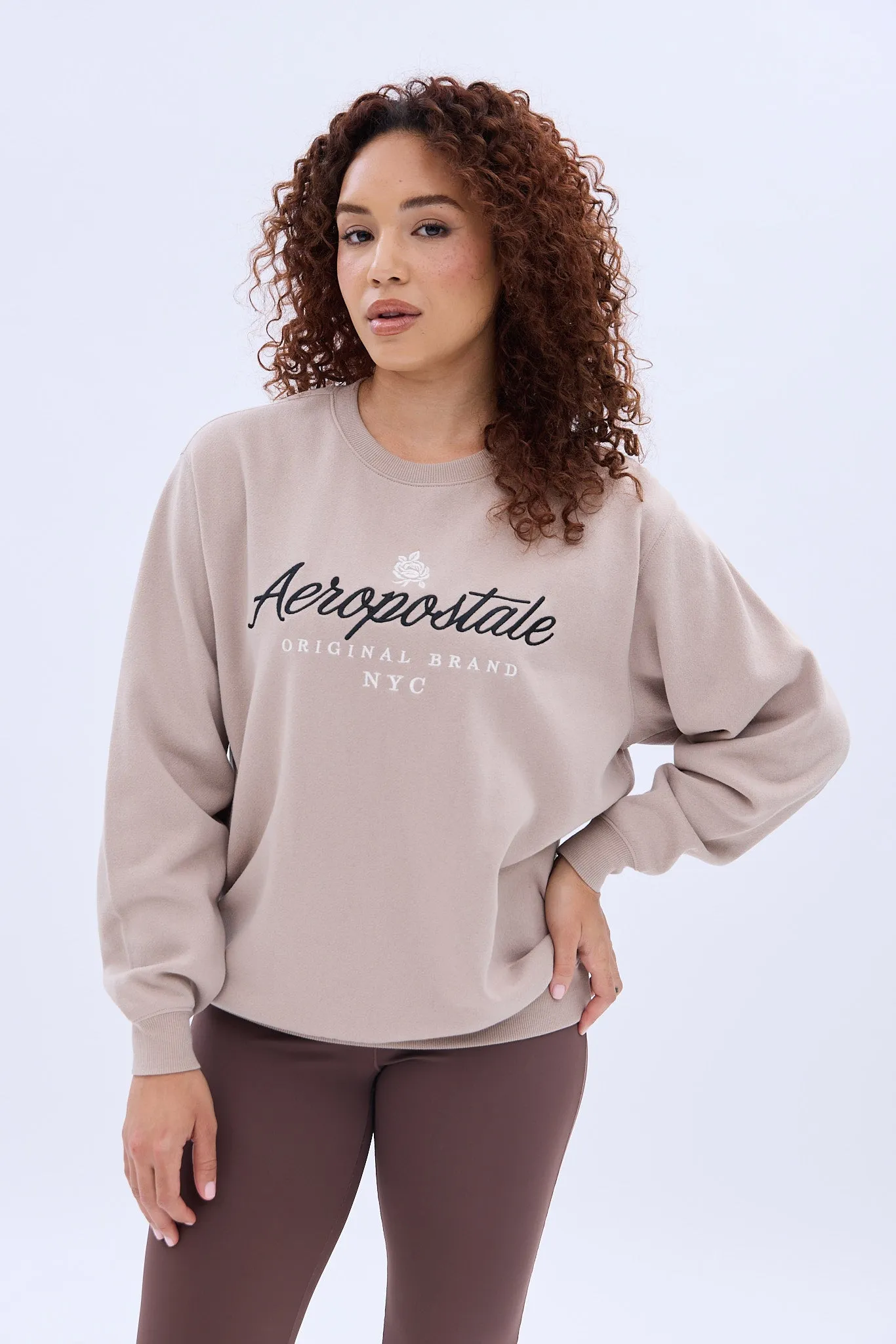 AERO Crew Neck Oversized Sweatshirt