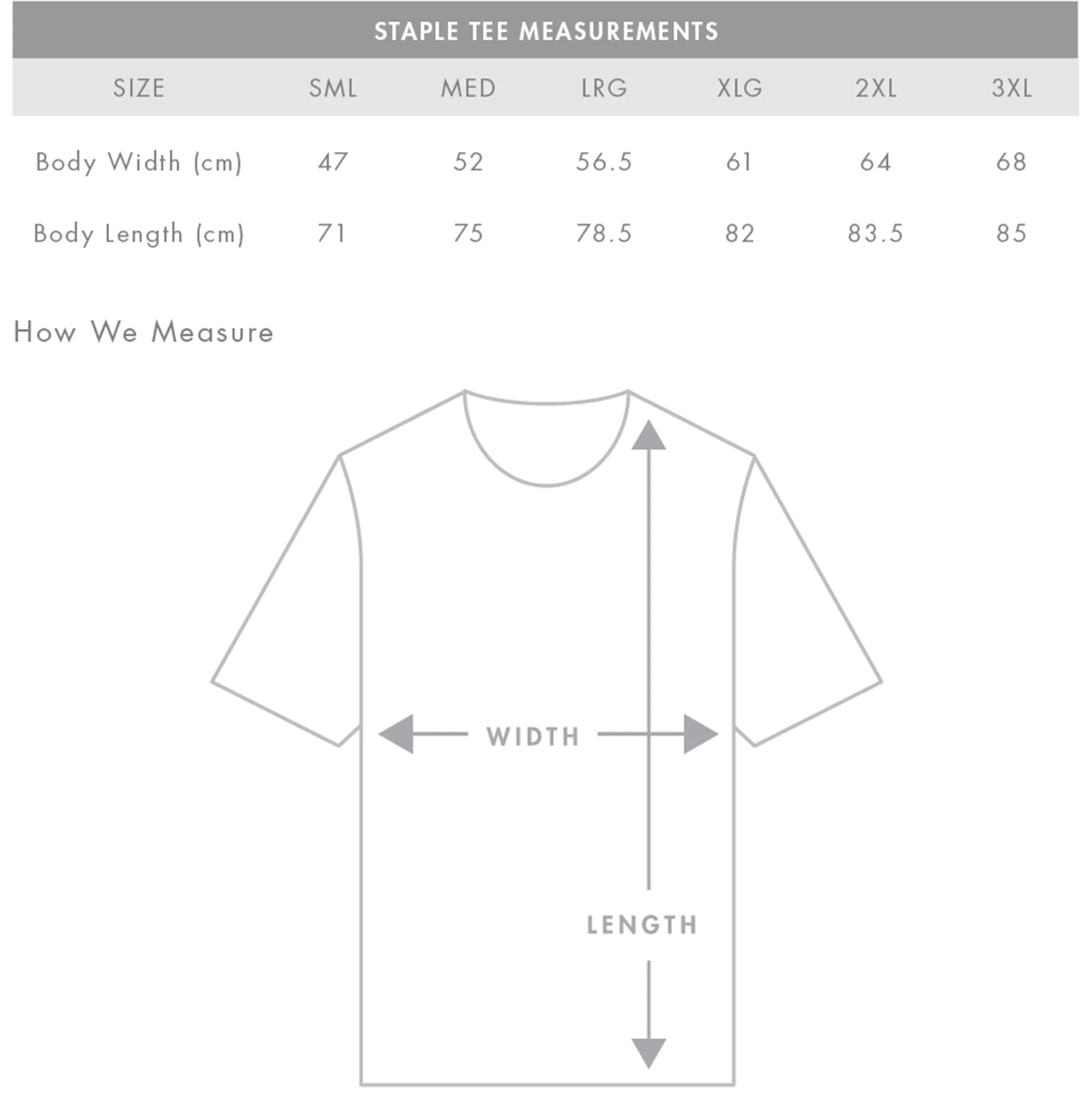 Afterglow / White T-shirt