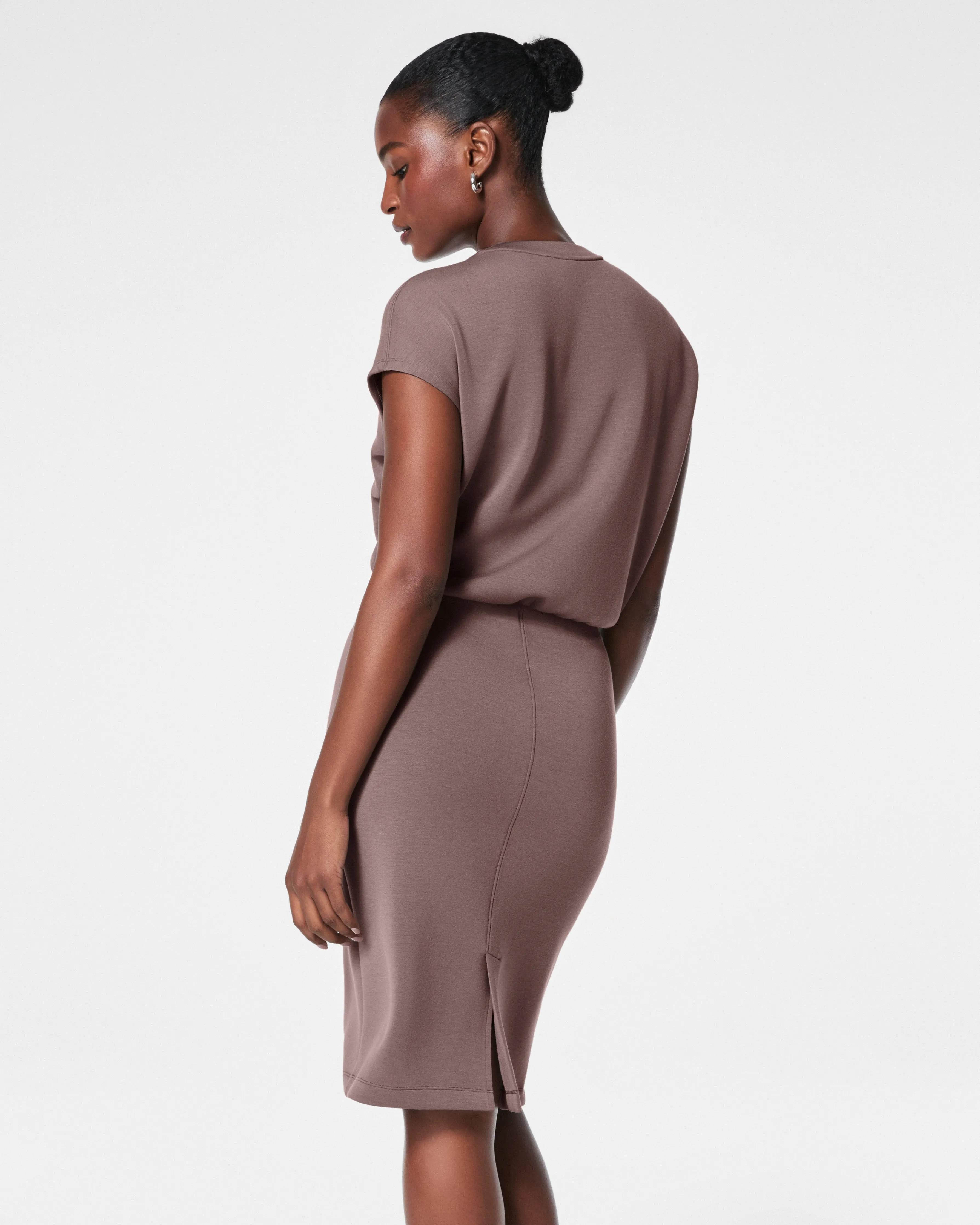 AirEssentials Gathered Waist Dress