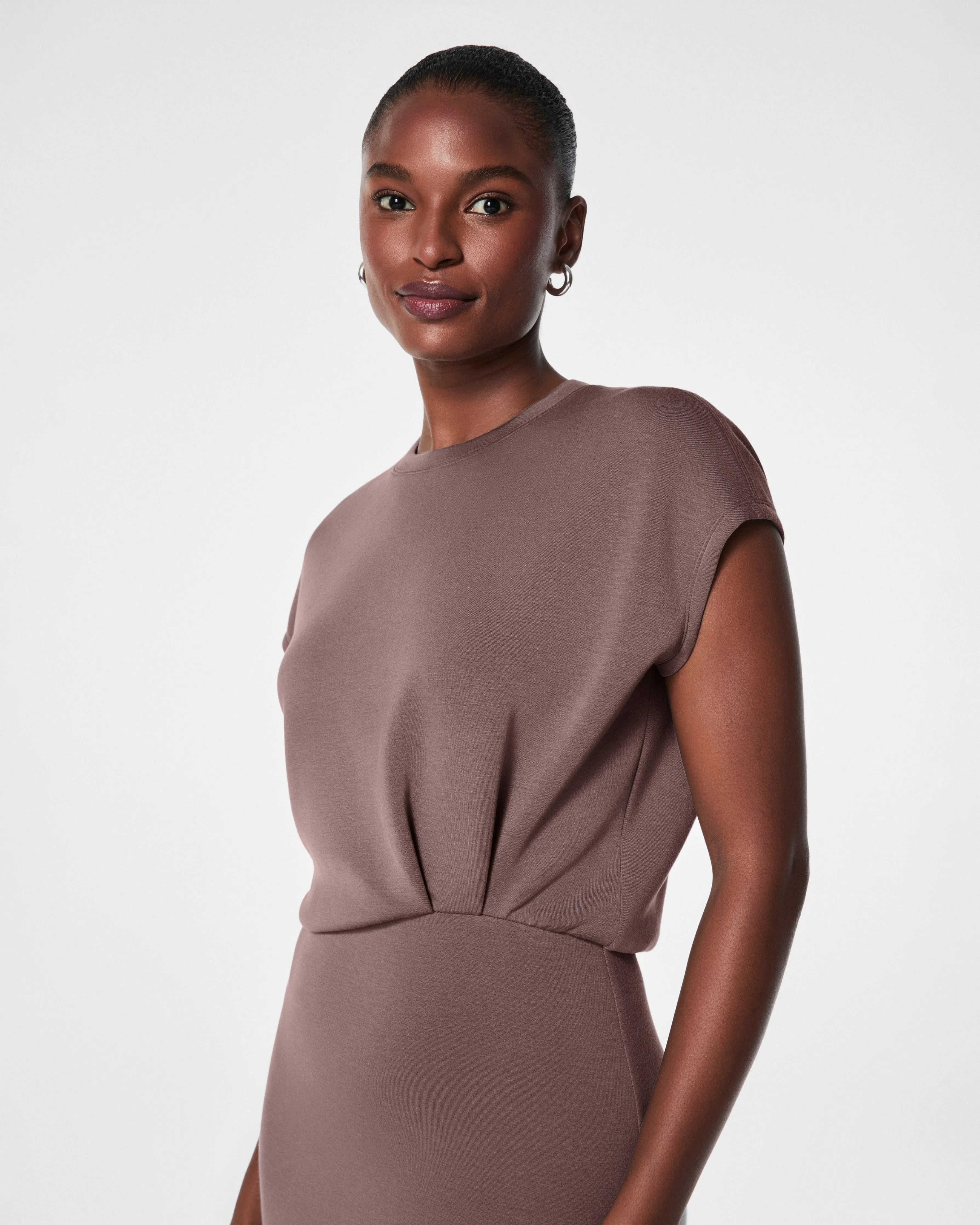 AirEssentials Gathered Waist Dress
