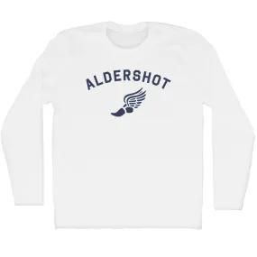 Aldershot Running Track Winged Foot Adult Cotton Long Sleeve T-shirt