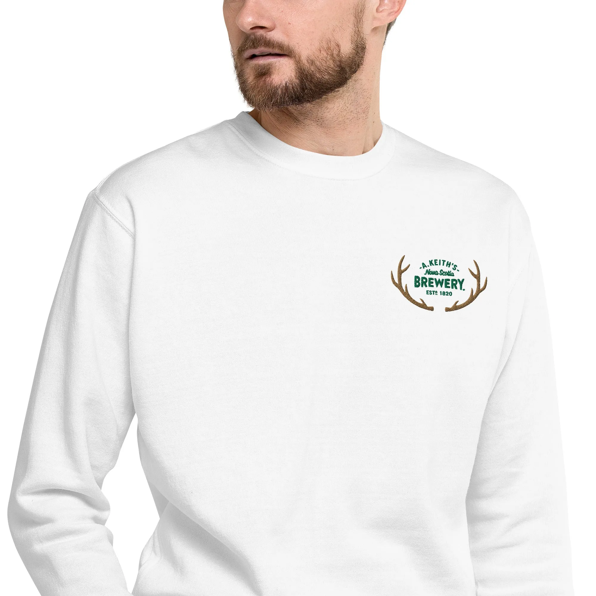 Alexander Keith's Embroidered Crewneck
