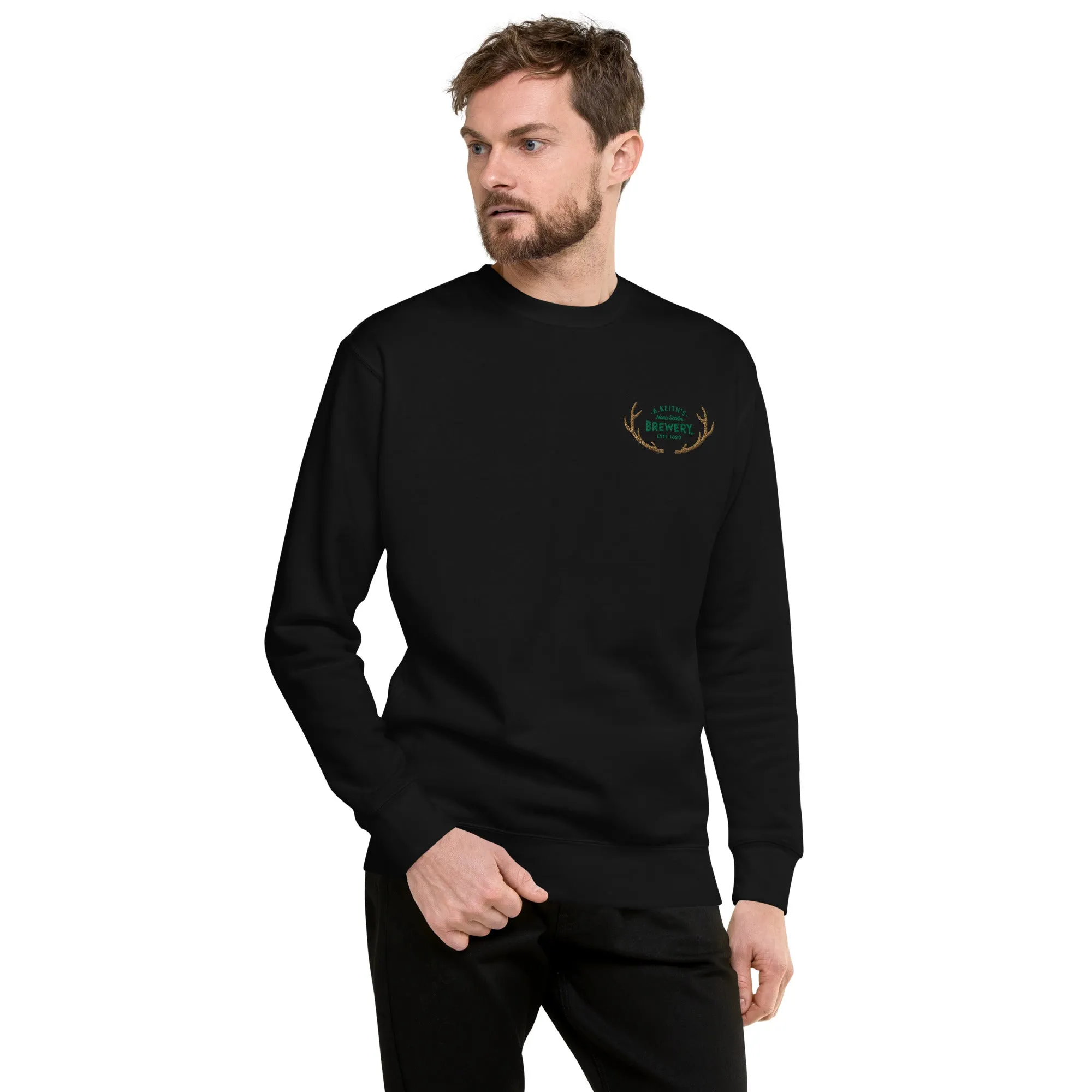 Alexander Keith's Embroidered Crewneck