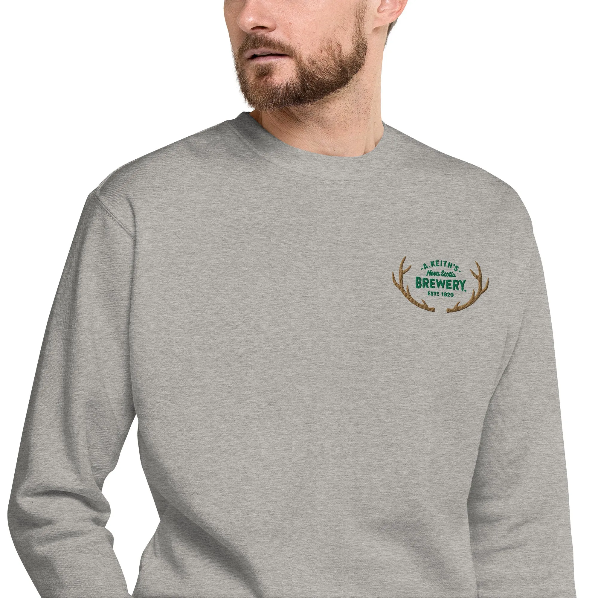 Alexander Keith's Embroidered Crewneck