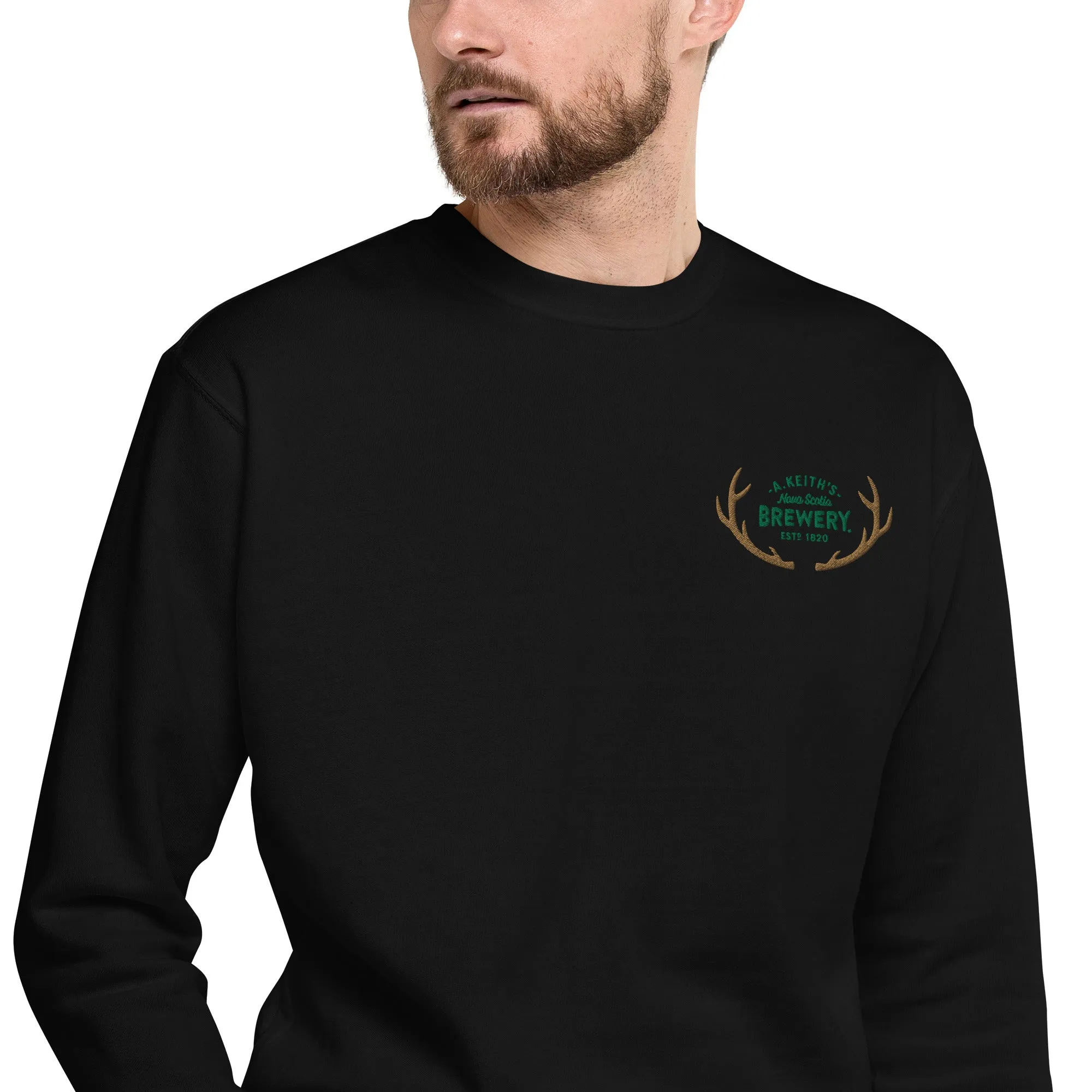 Alexander Keith's Embroidered Crewneck