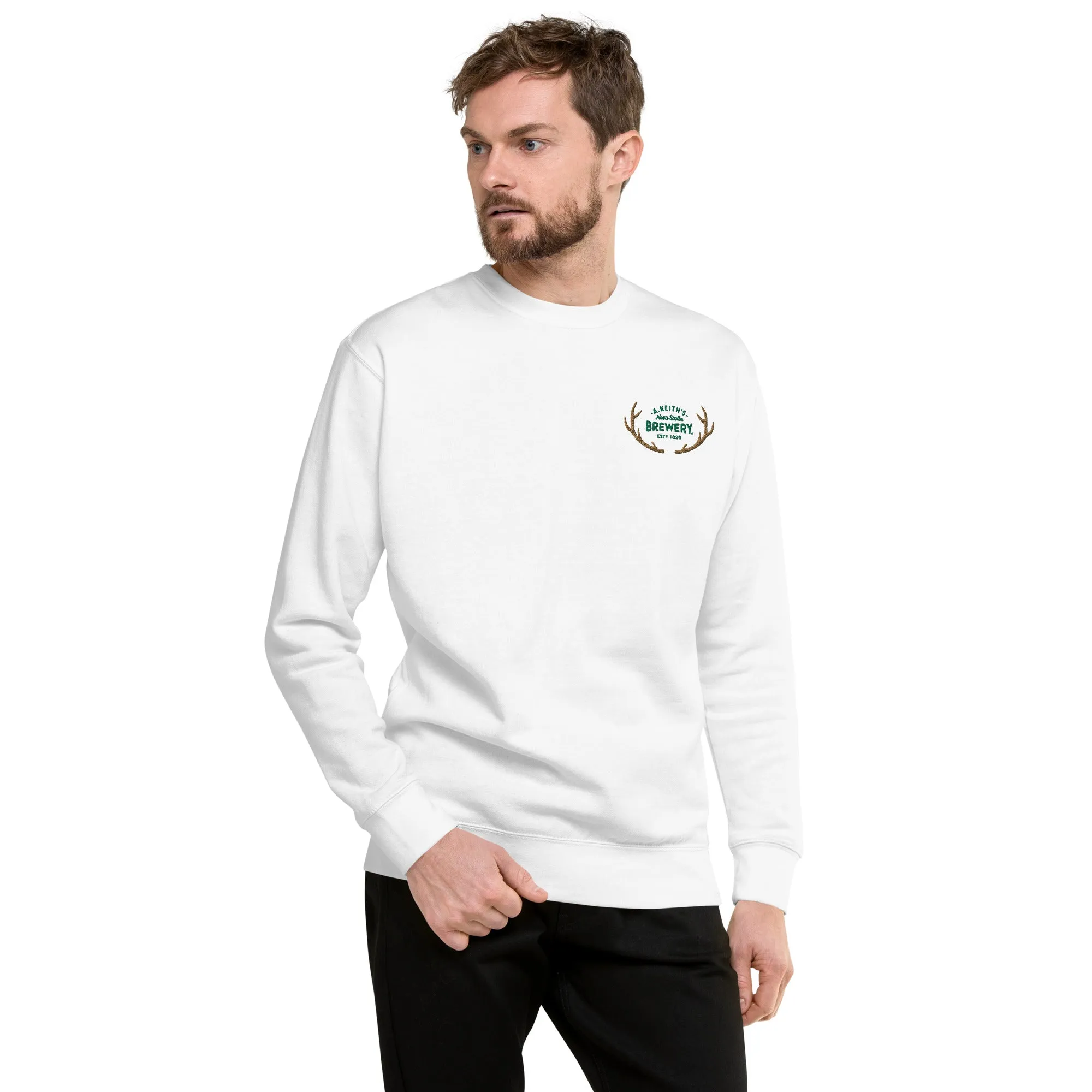 Alexander Keith's Embroidered Crewneck