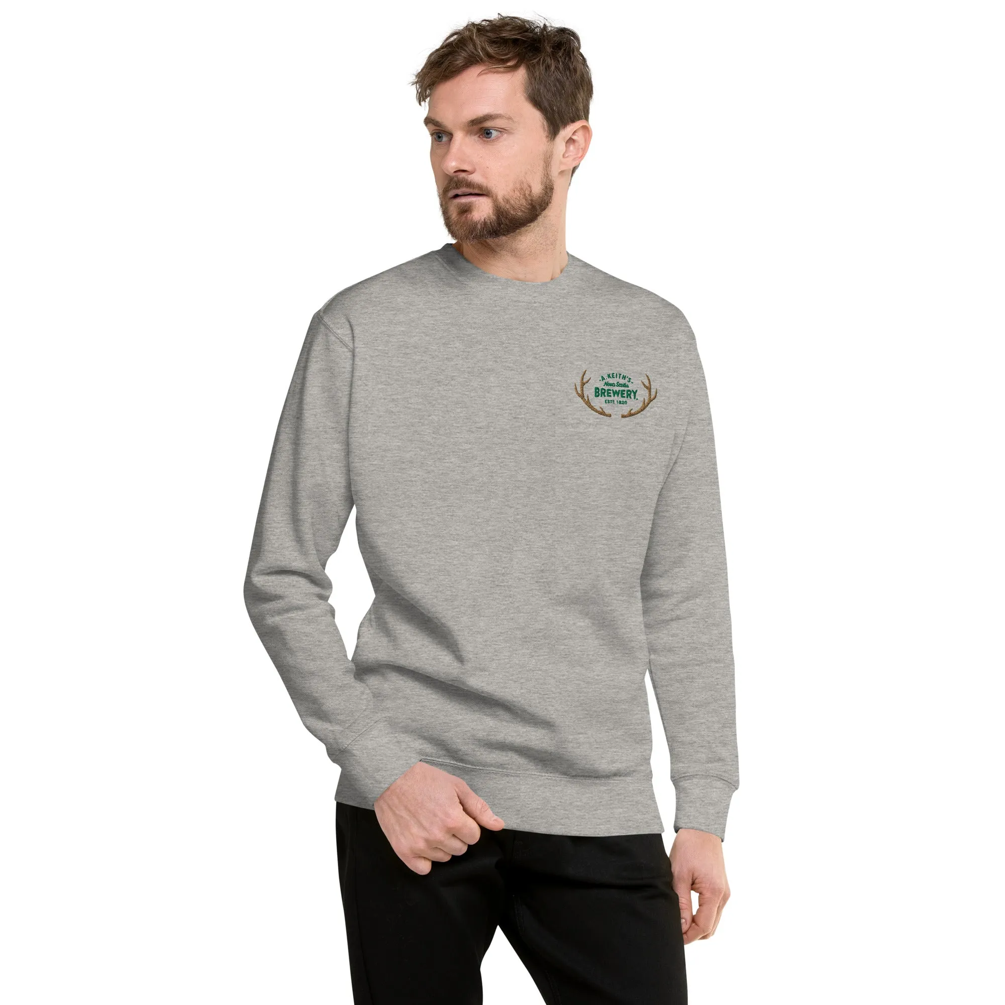 Alexander Keith's Embroidered Crewneck