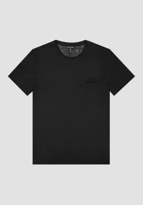 Antony Morato Logo  T-Shirt Mmks 02382-Black