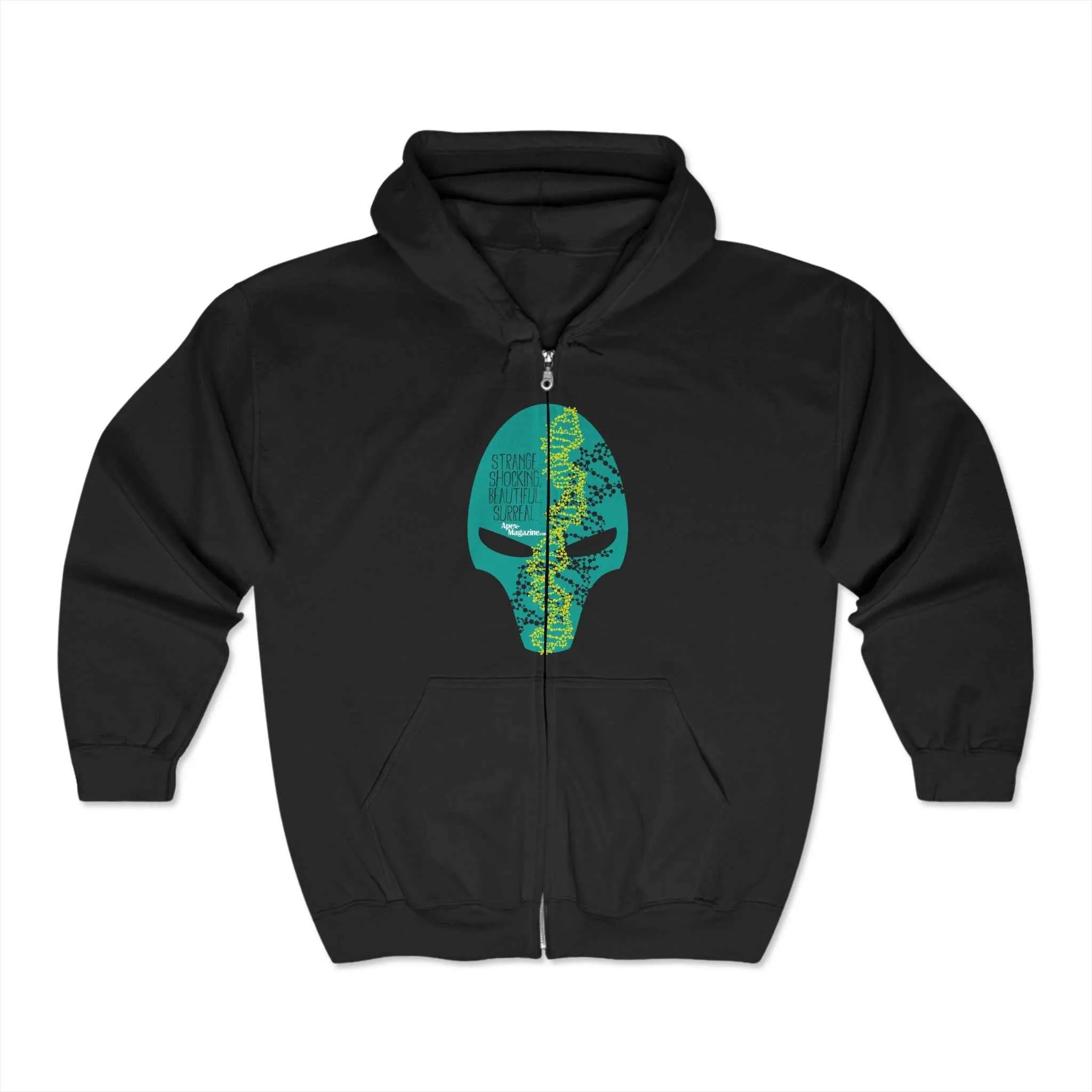 Apex Magazine Heavy Full Zip Hooded Sweatshirt