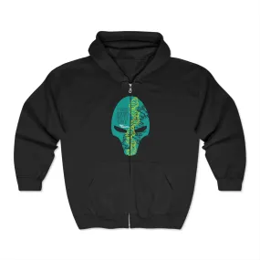 Apex Magazine Heavy Full Zip Hooded Sweatshirt