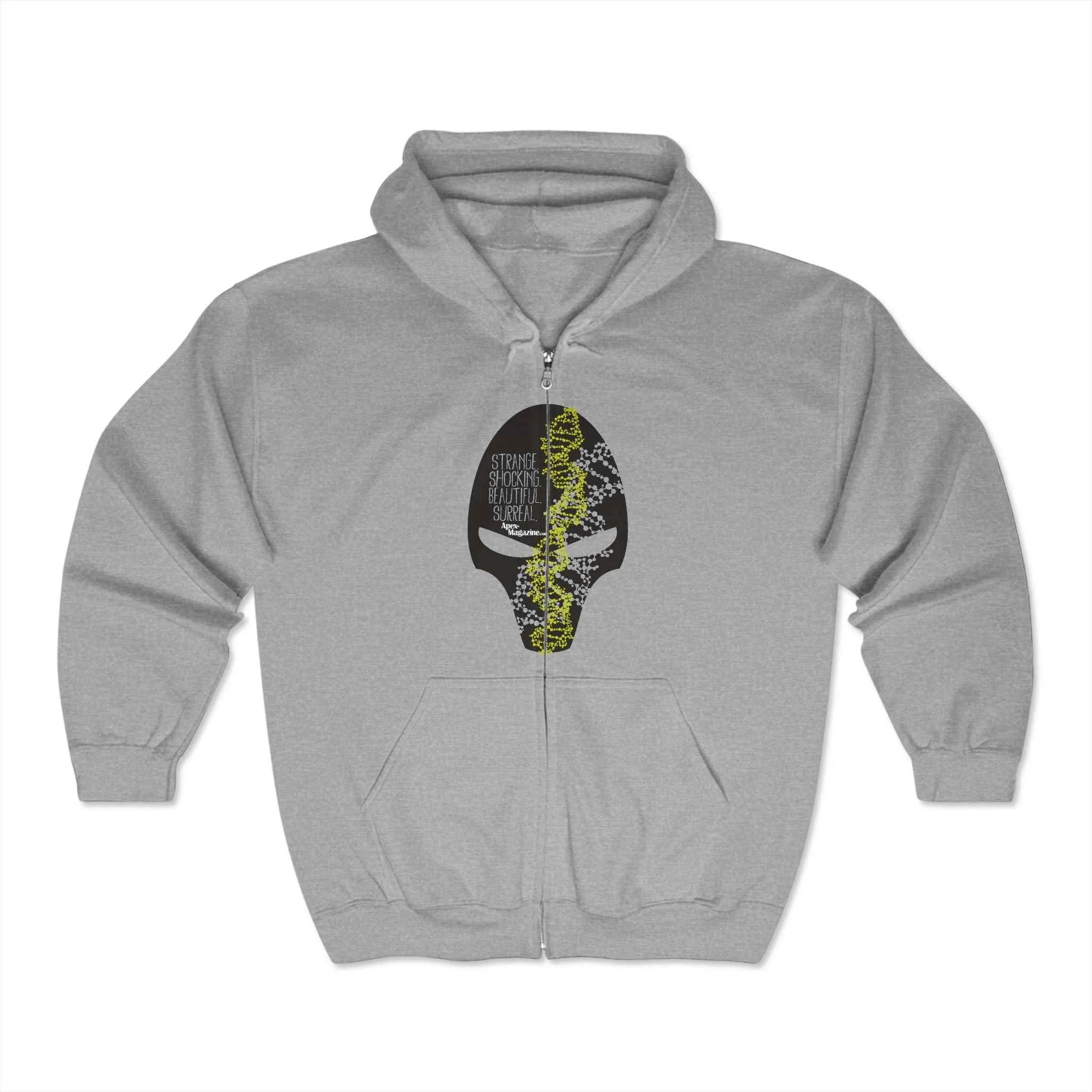 Apex Magazine Heavy Full Zip Hooded Sweatshirt
