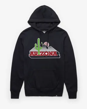 ARIZONA WILDCATS CACTUS VINTAGE IMPRINT '47 HEADLINE HOOD