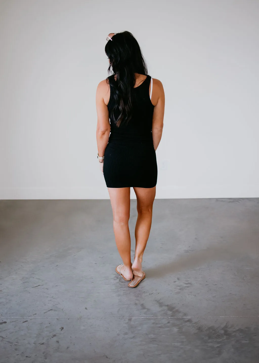 Azra Ribbed Midi Dress