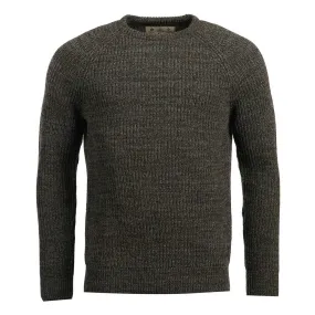 Olive Barbour Horseford Crew Knitted Sweater