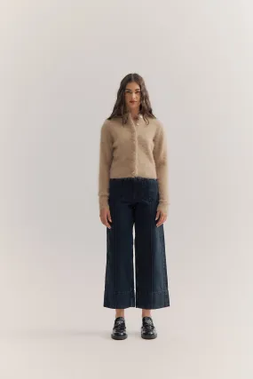 Bella Cashmere Cardigan - Latte