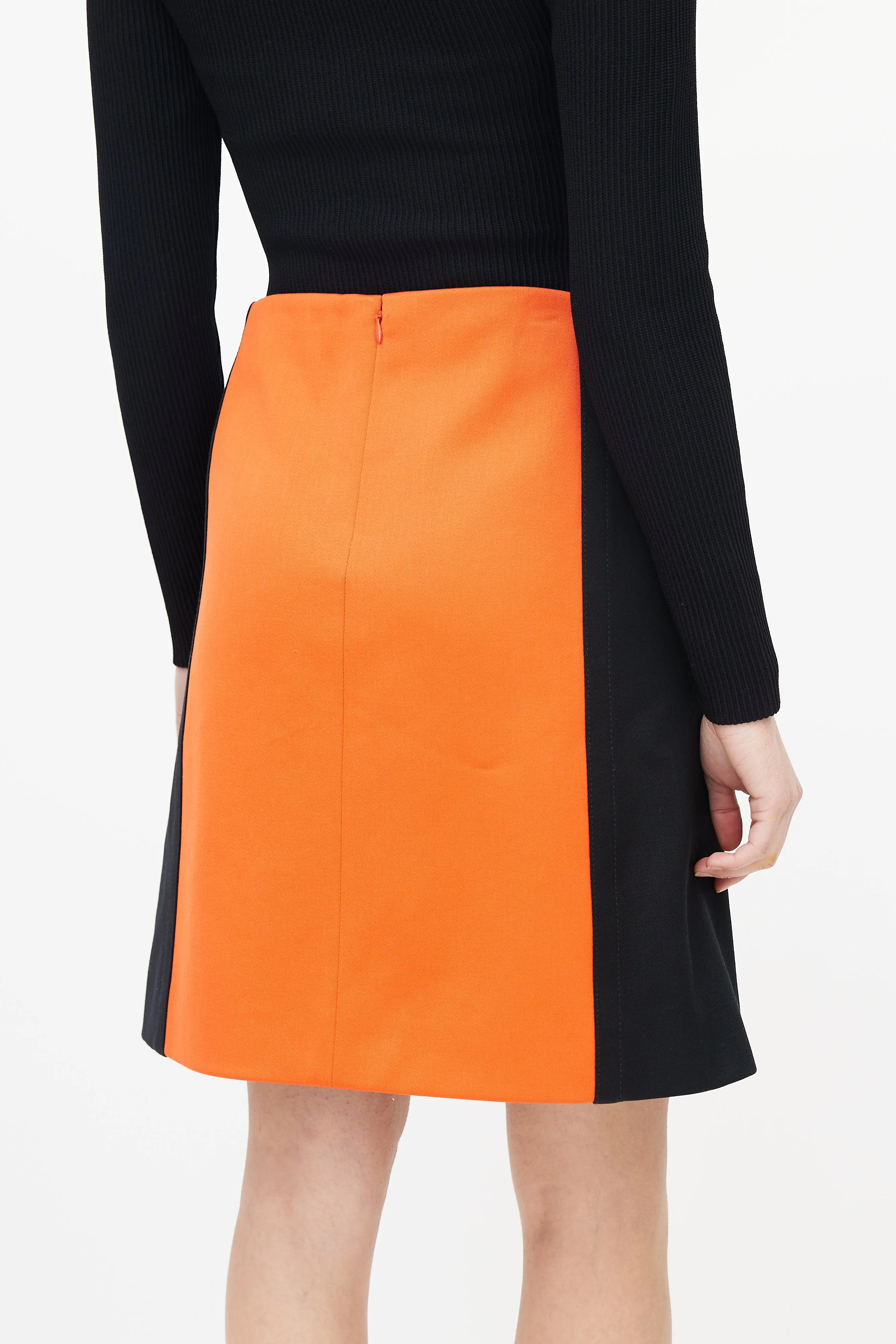 Black & Orange Skirt