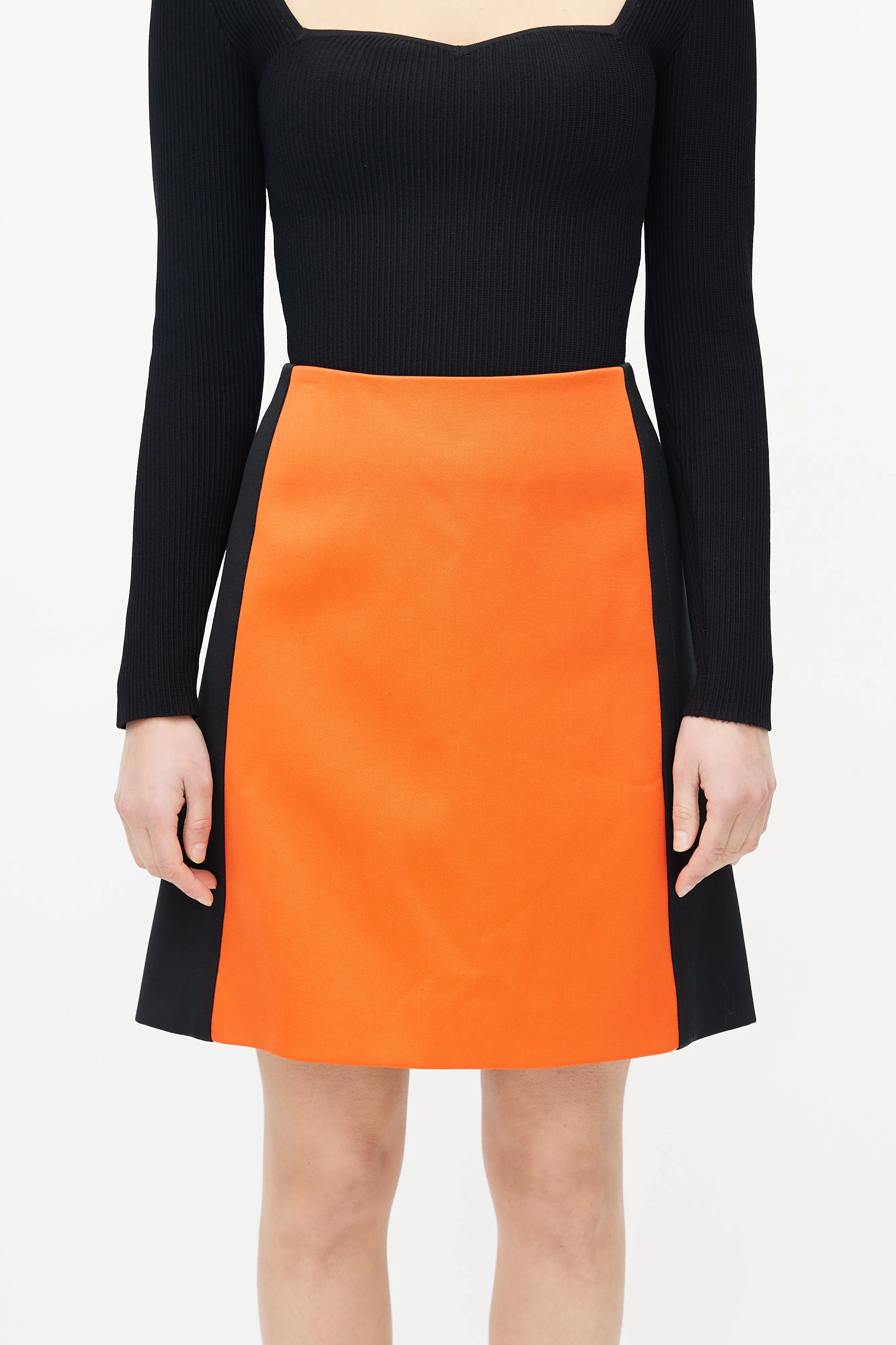 Black & Orange Skirt