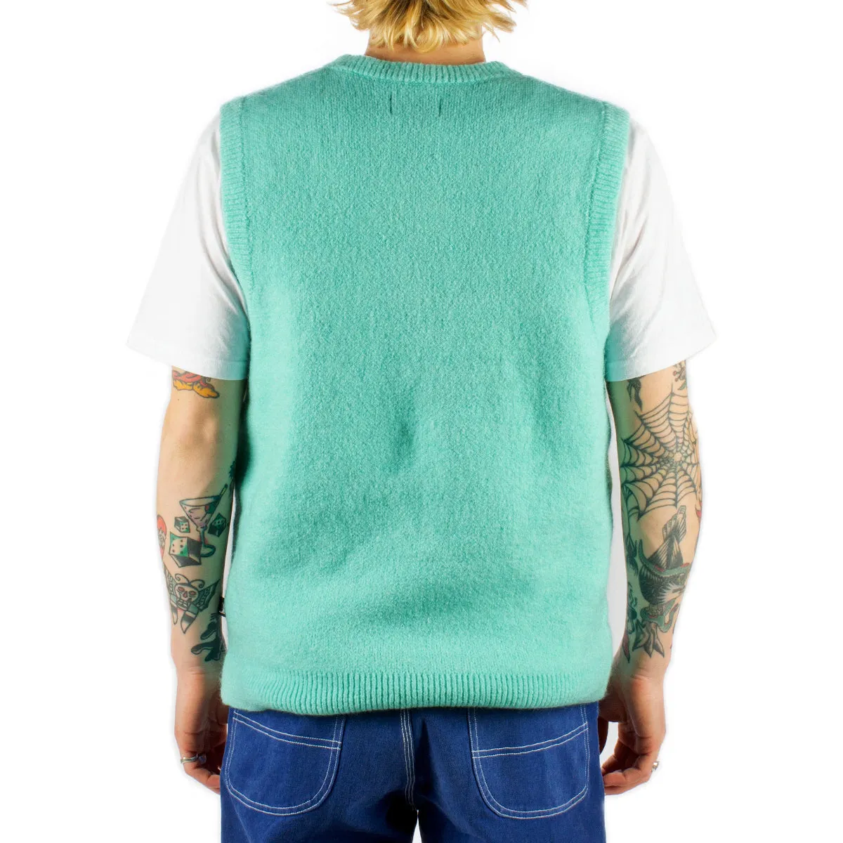 Brushed Mohair Vest