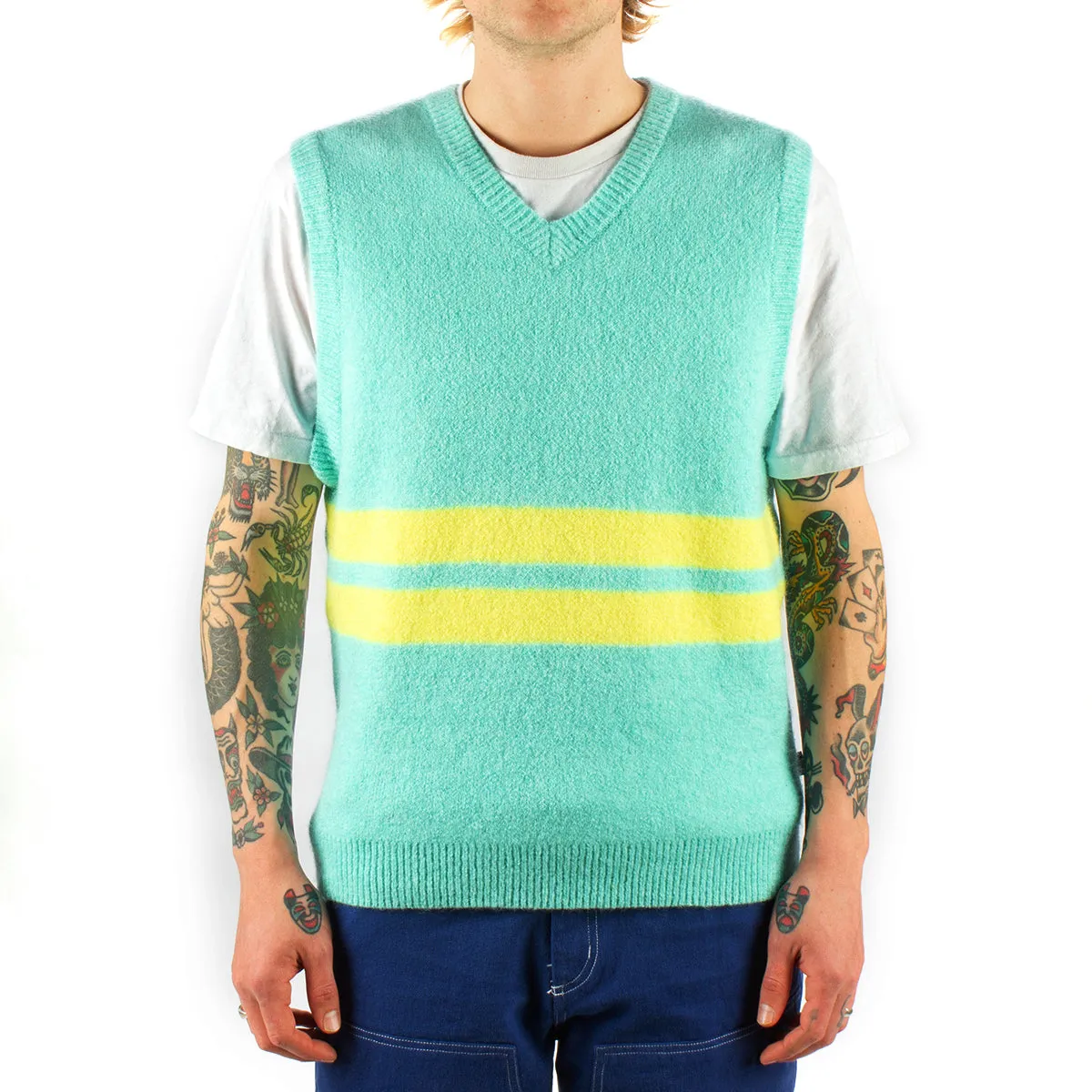 Brushed Mohair Vest
