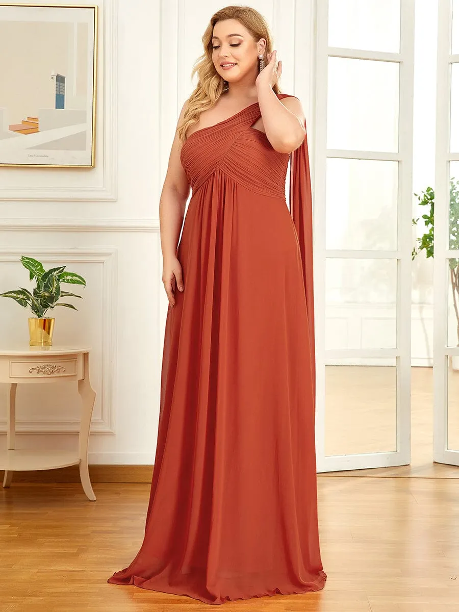 Burnt Orange Bridesmaid Gowns