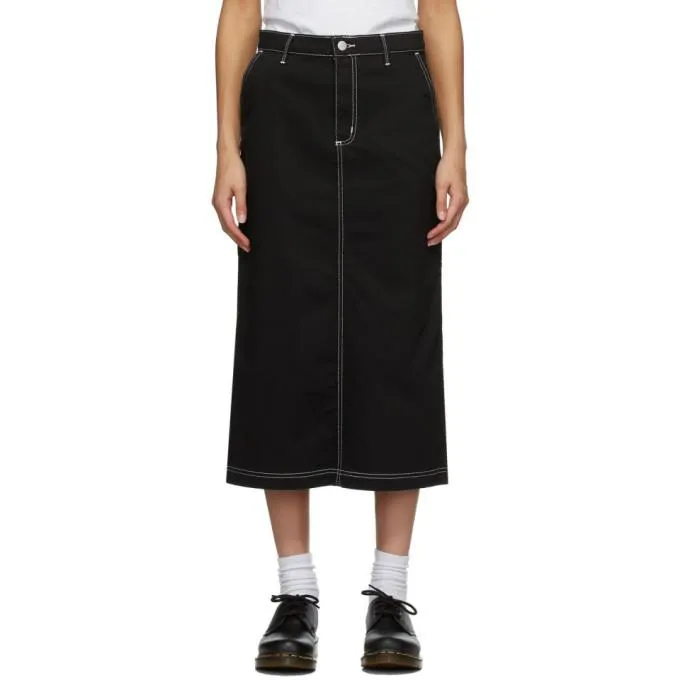 Carhartt Work In Progress Black Pierce Skirt