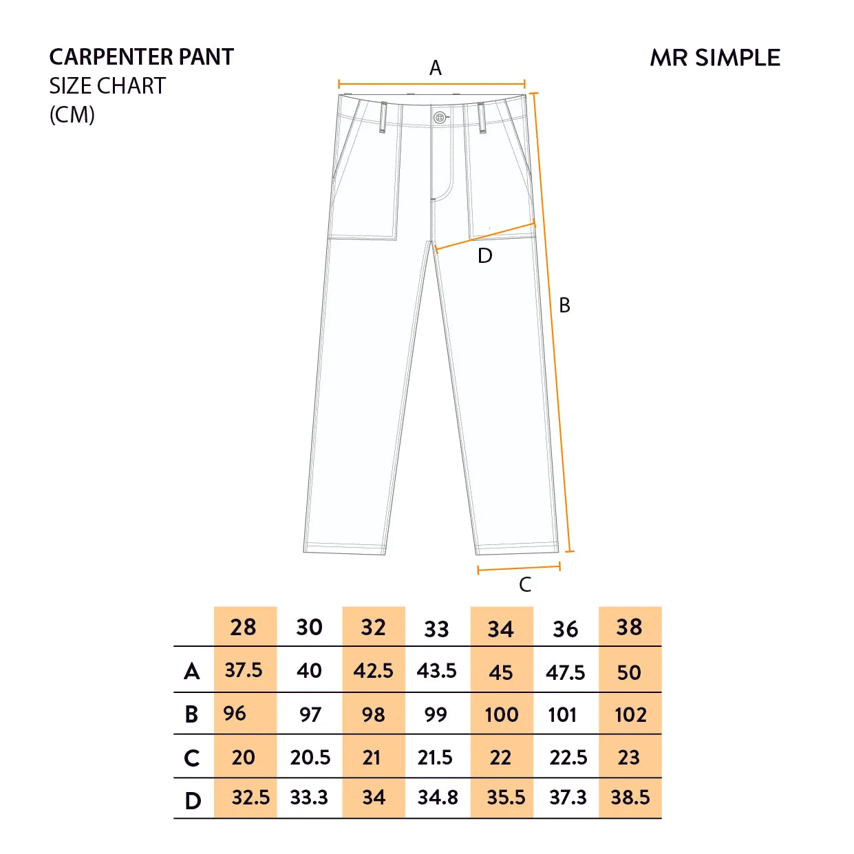Vintage Army-Inspired Carpenter-Style Pants