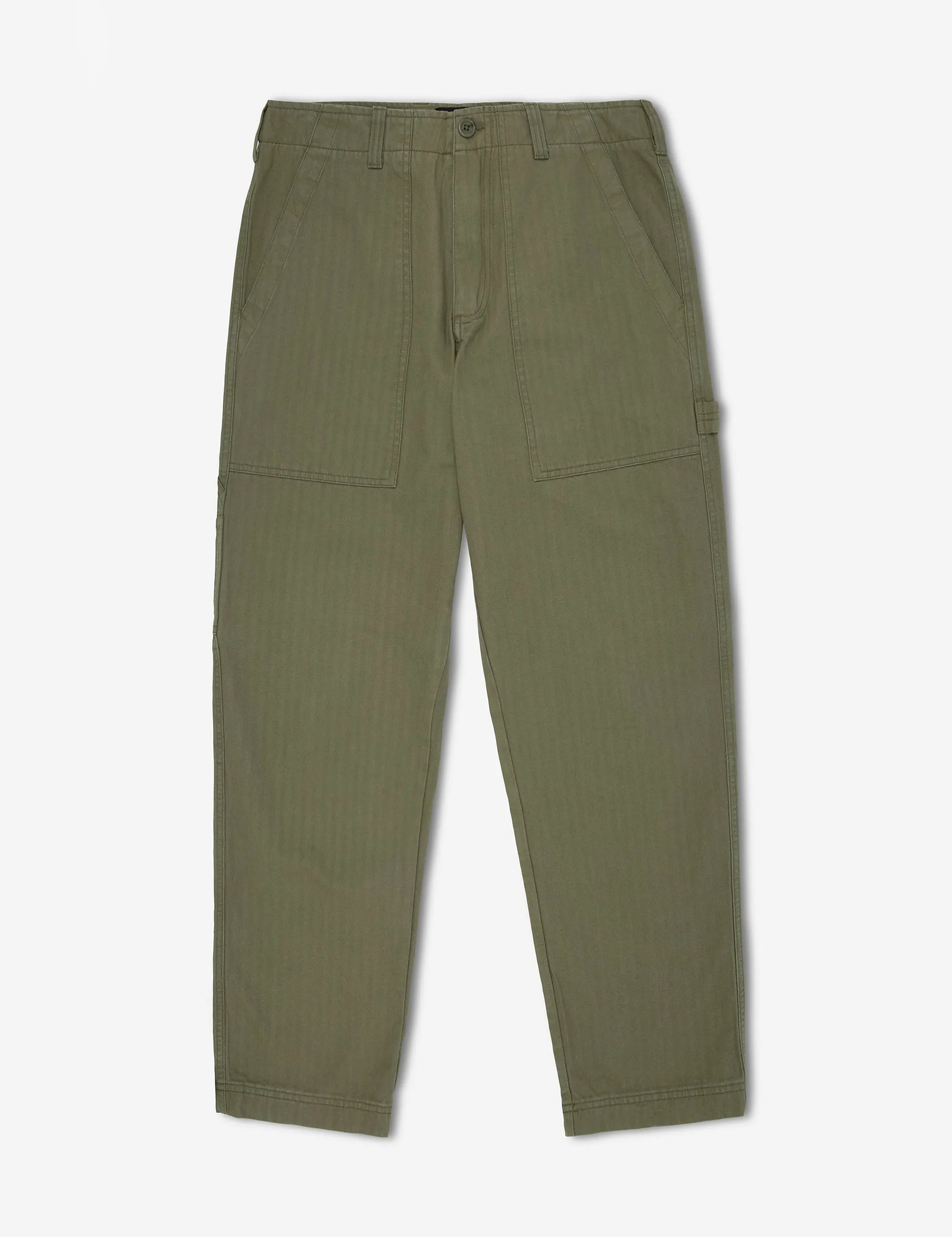 Vintage Army-Inspired Carpenter-Style Pants
