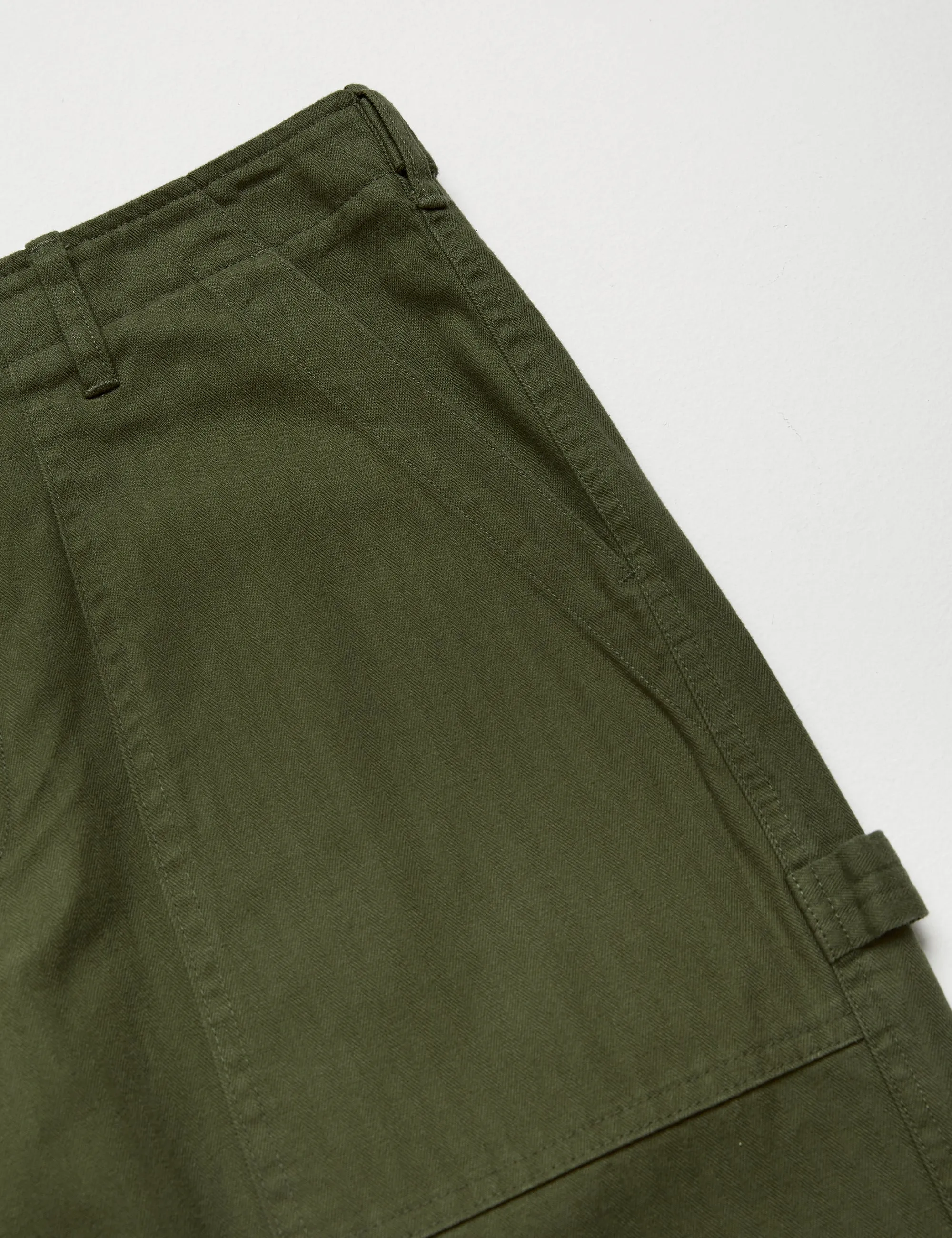 Vintage Army-Inspired Carpenter-Style Pants