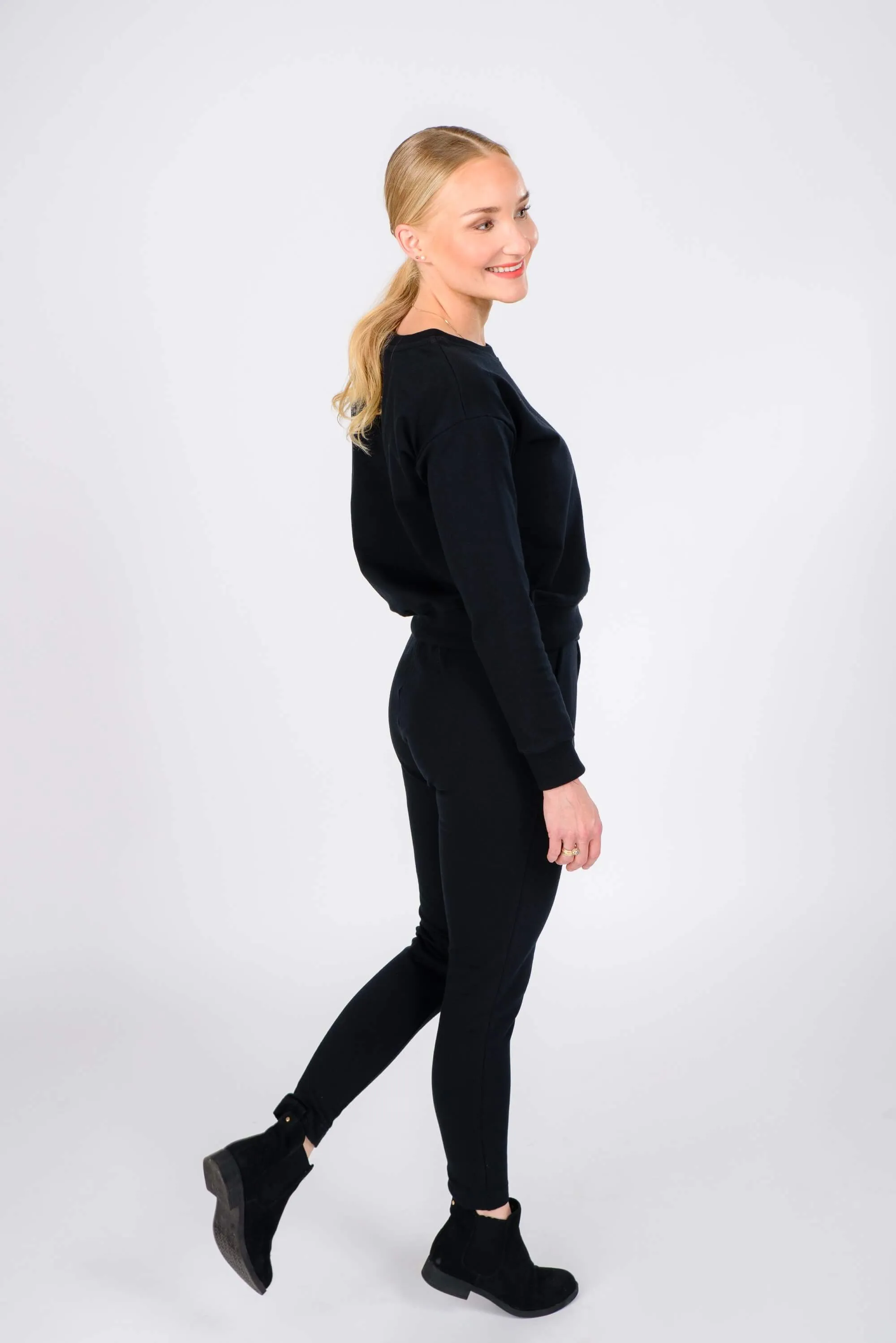 Casual Chic Pants, Black