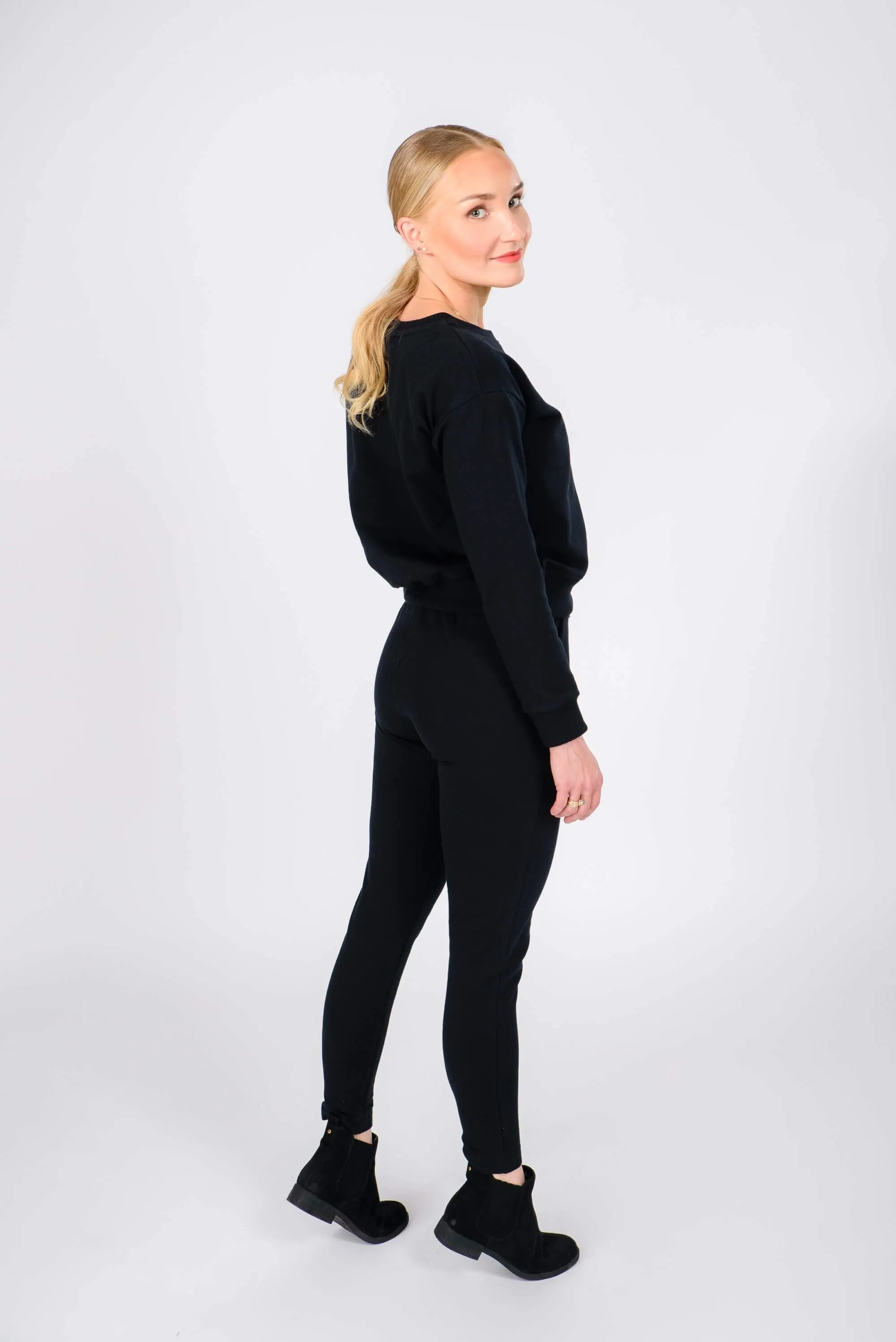Casual Chic Pants, Black