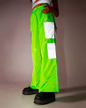 Chaos Commander Reflective Unisex Wide Leg Pants