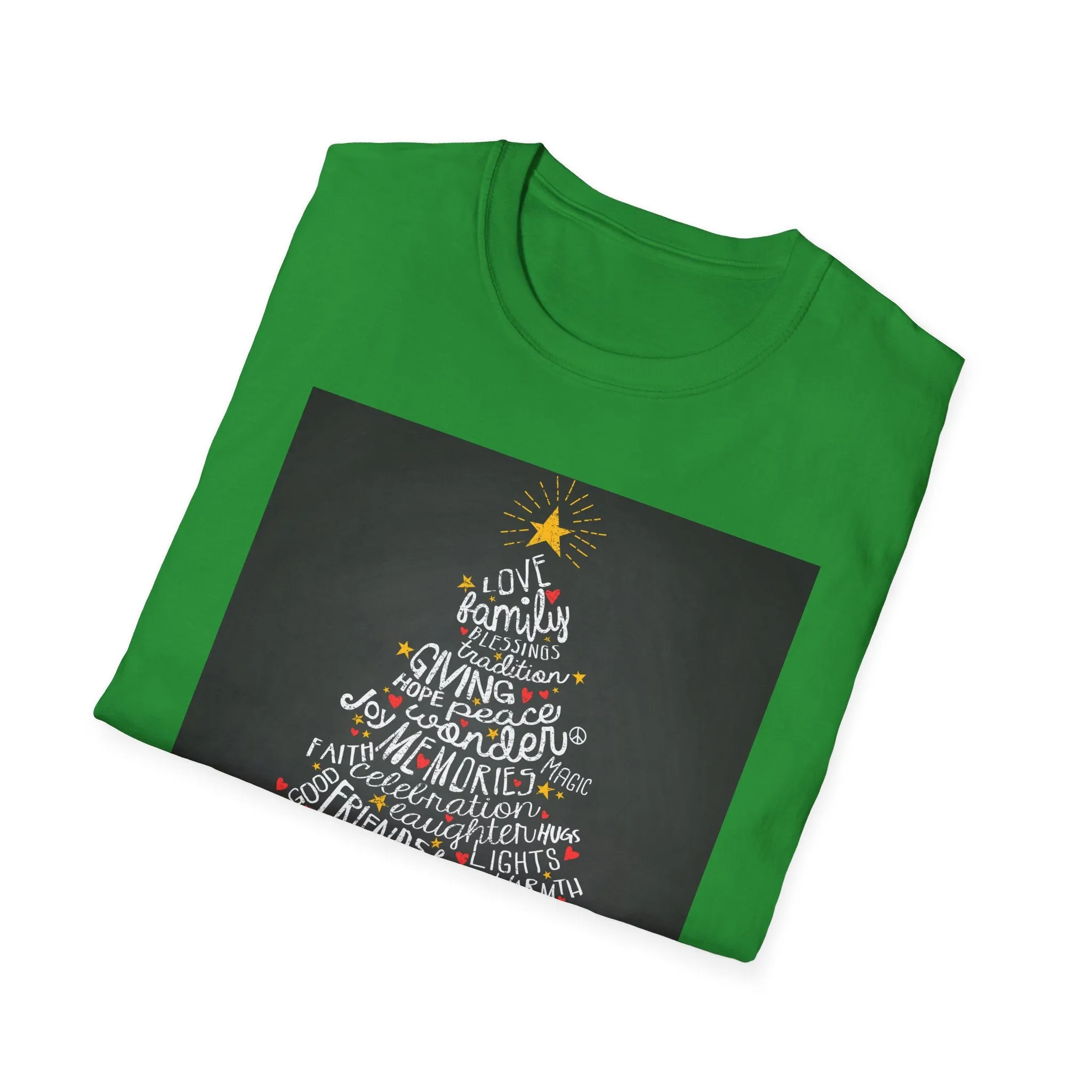 Christmas Family Love Unisex Softstyle T-Shirt