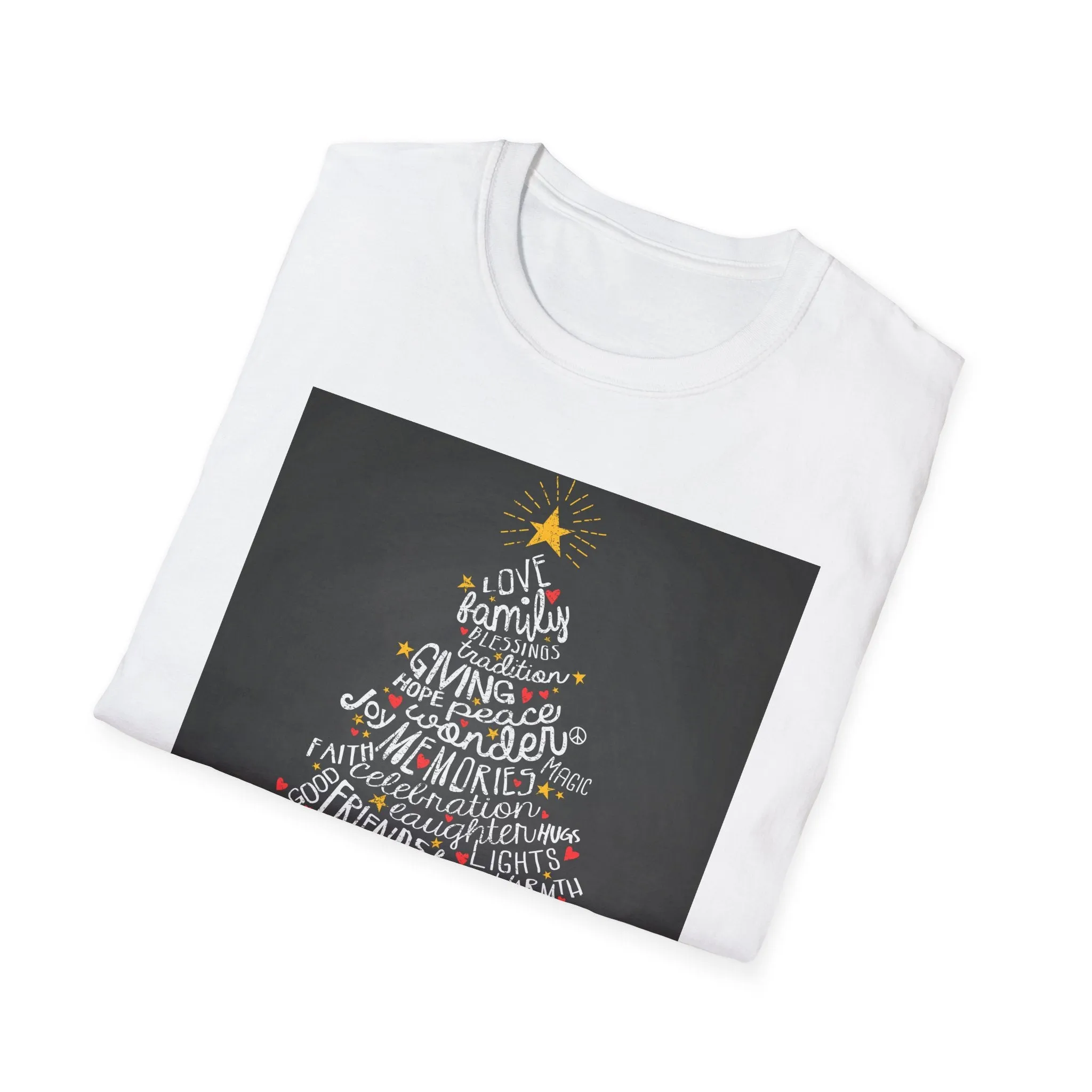Christmas Family Love Unisex Softstyle T-Shirt