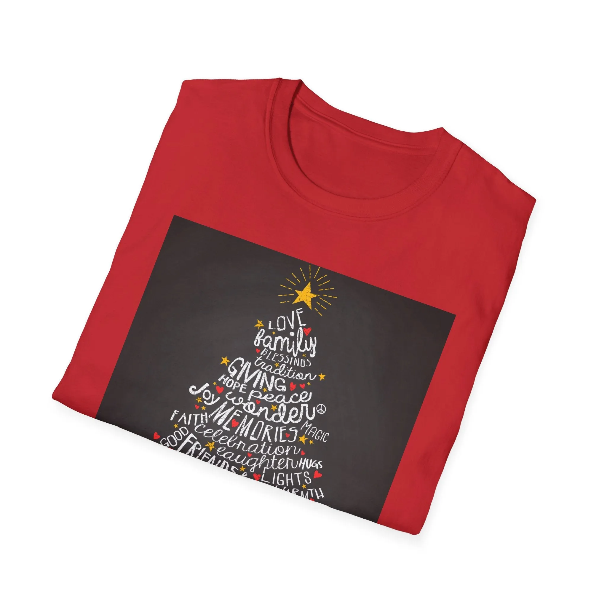 Christmas Family Love Unisex Softstyle T-Shirt