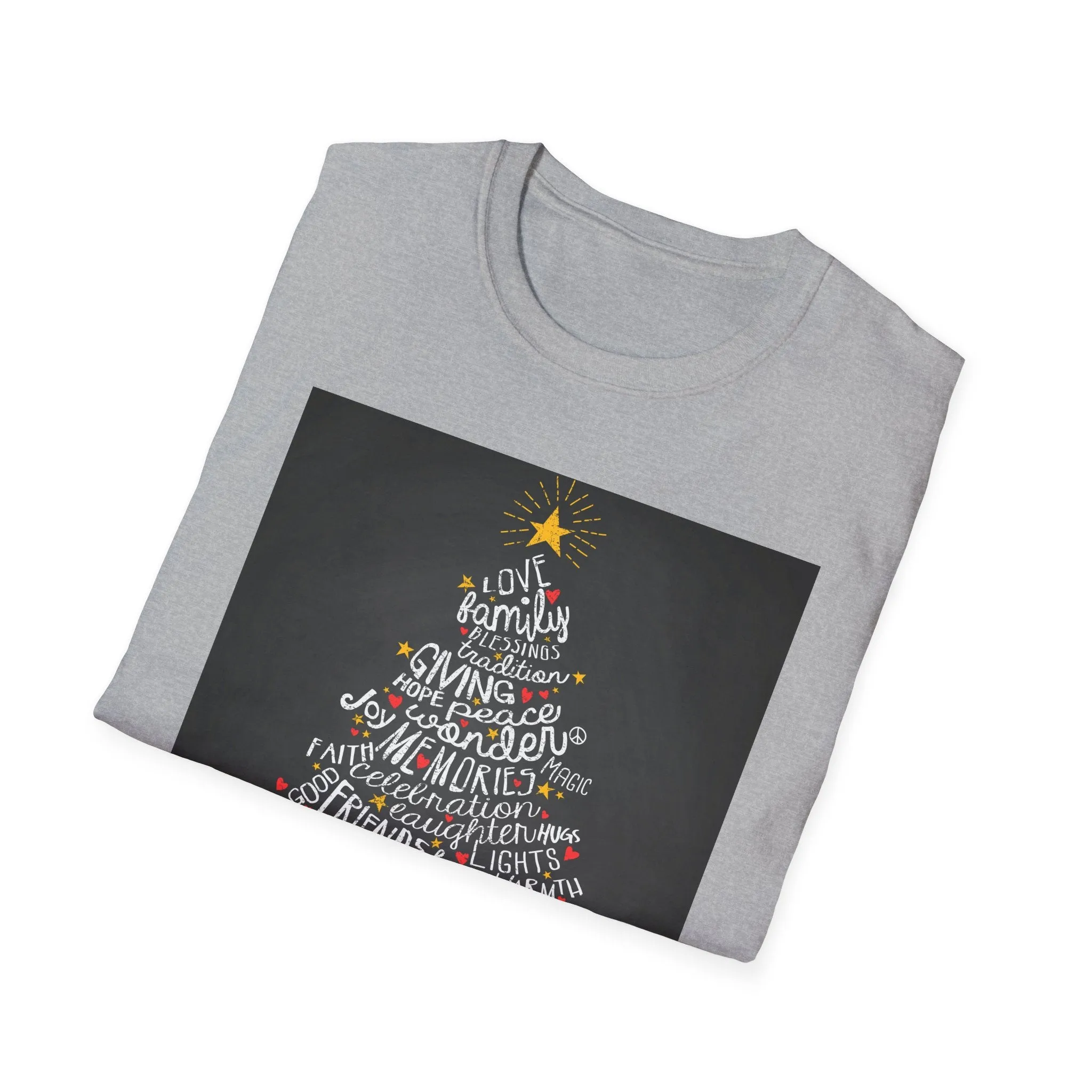 Christmas Family Love Unisex Softstyle T-Shirt