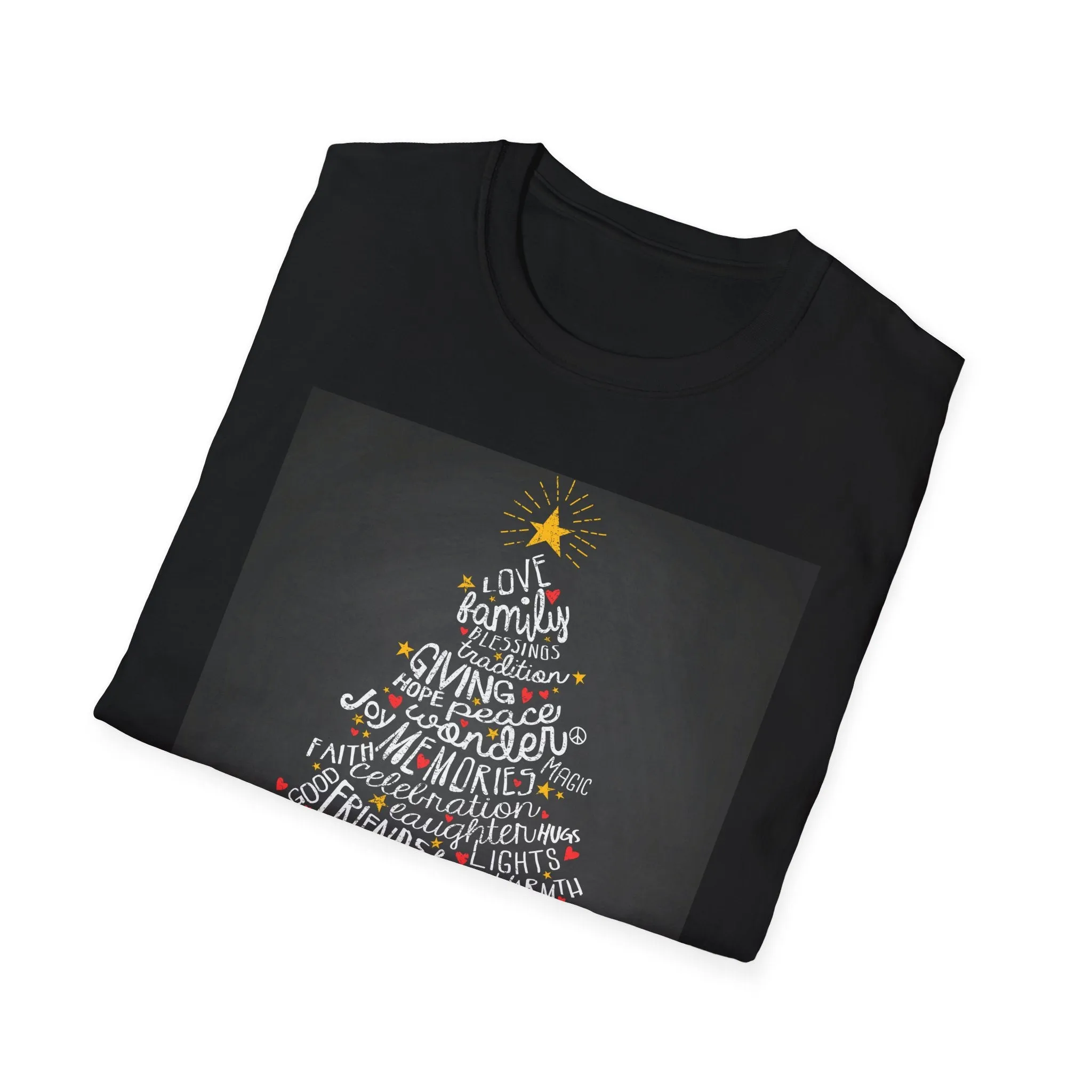 Christmas Family Love Unisex Softstyle T-Shirt