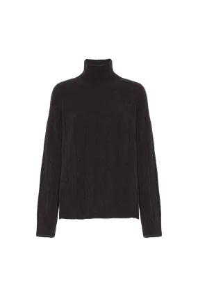 Claudine High Neck - Chocolate Plum