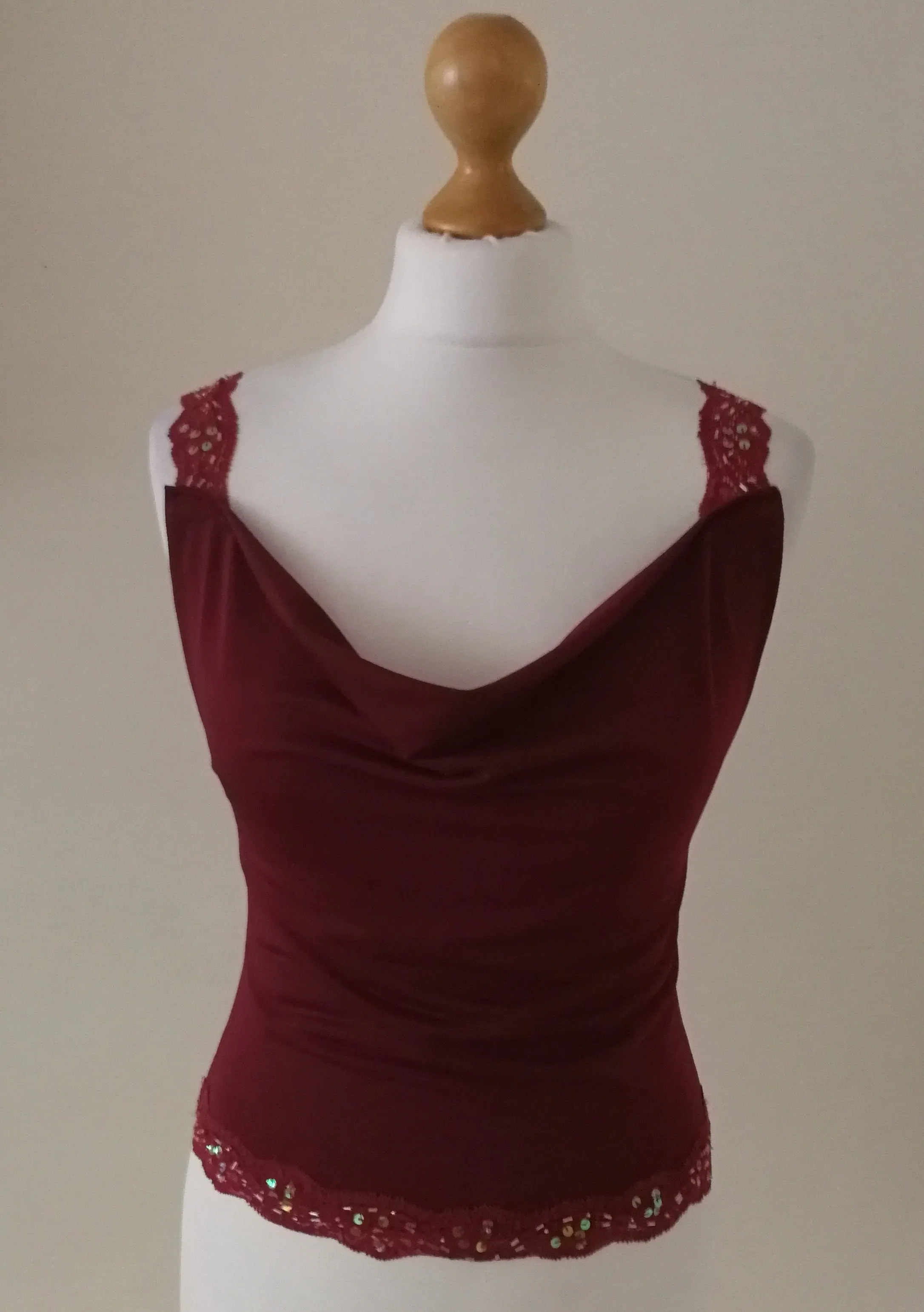 CLEO short strappy top