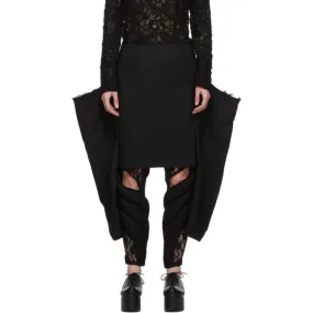 Comme des Garcons Black Legs Skirt
