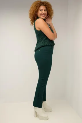 Curvy Pull-on Tummy Control Pants with Real Pockets