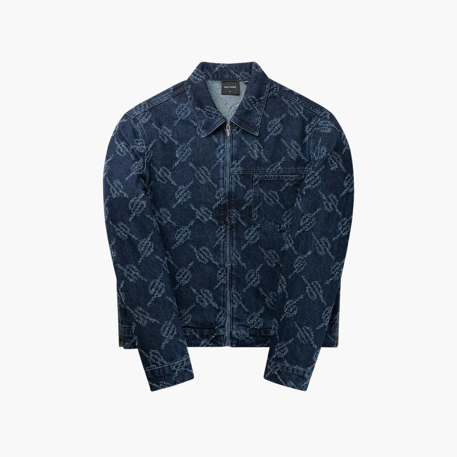Stylish Mens Jacob Denim Jacket by Daily Paper - Classic Fit, Premium Quality
