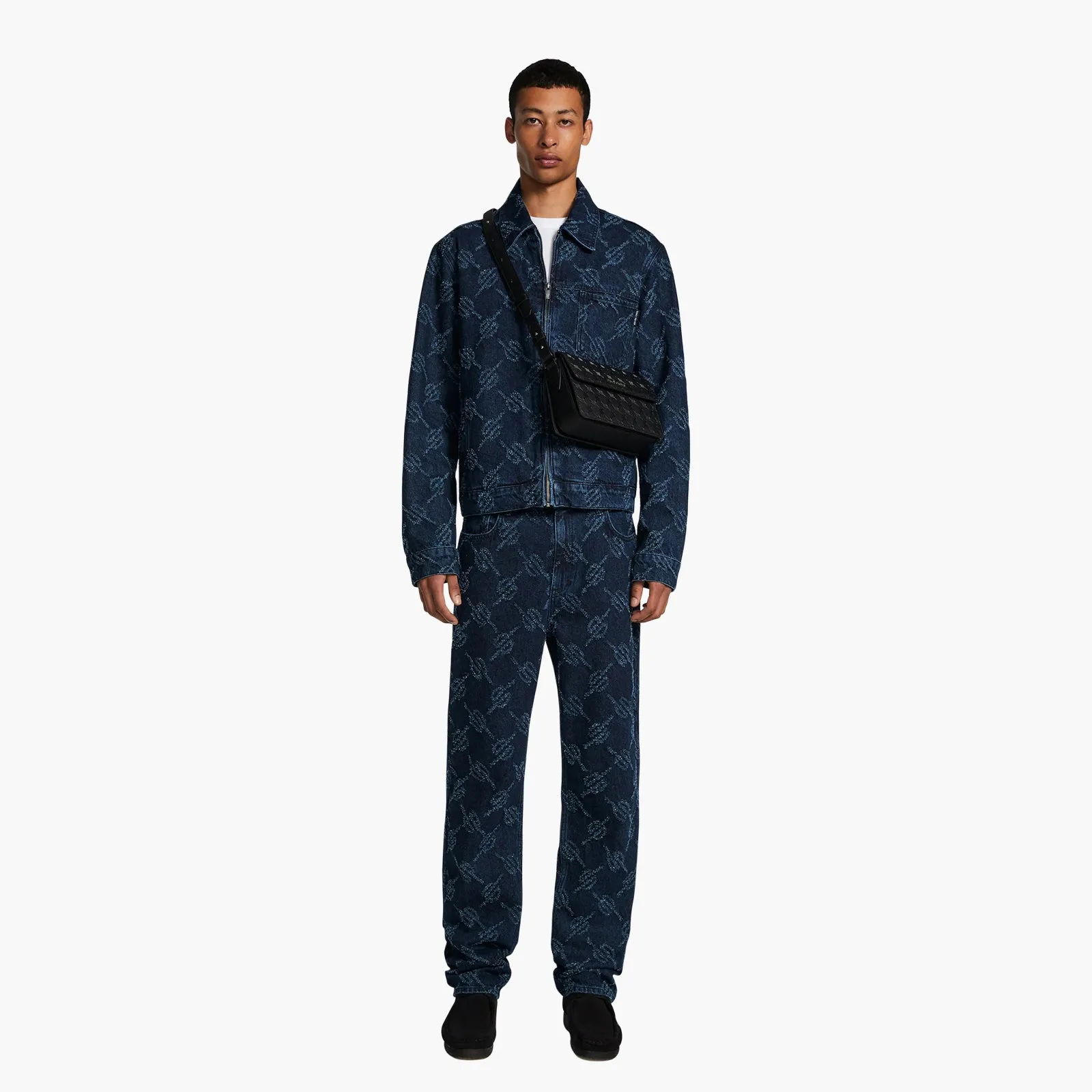 Stylish Mens Jacob Denim Jacket by Daily Paper - Classic Fit, Premium Quality