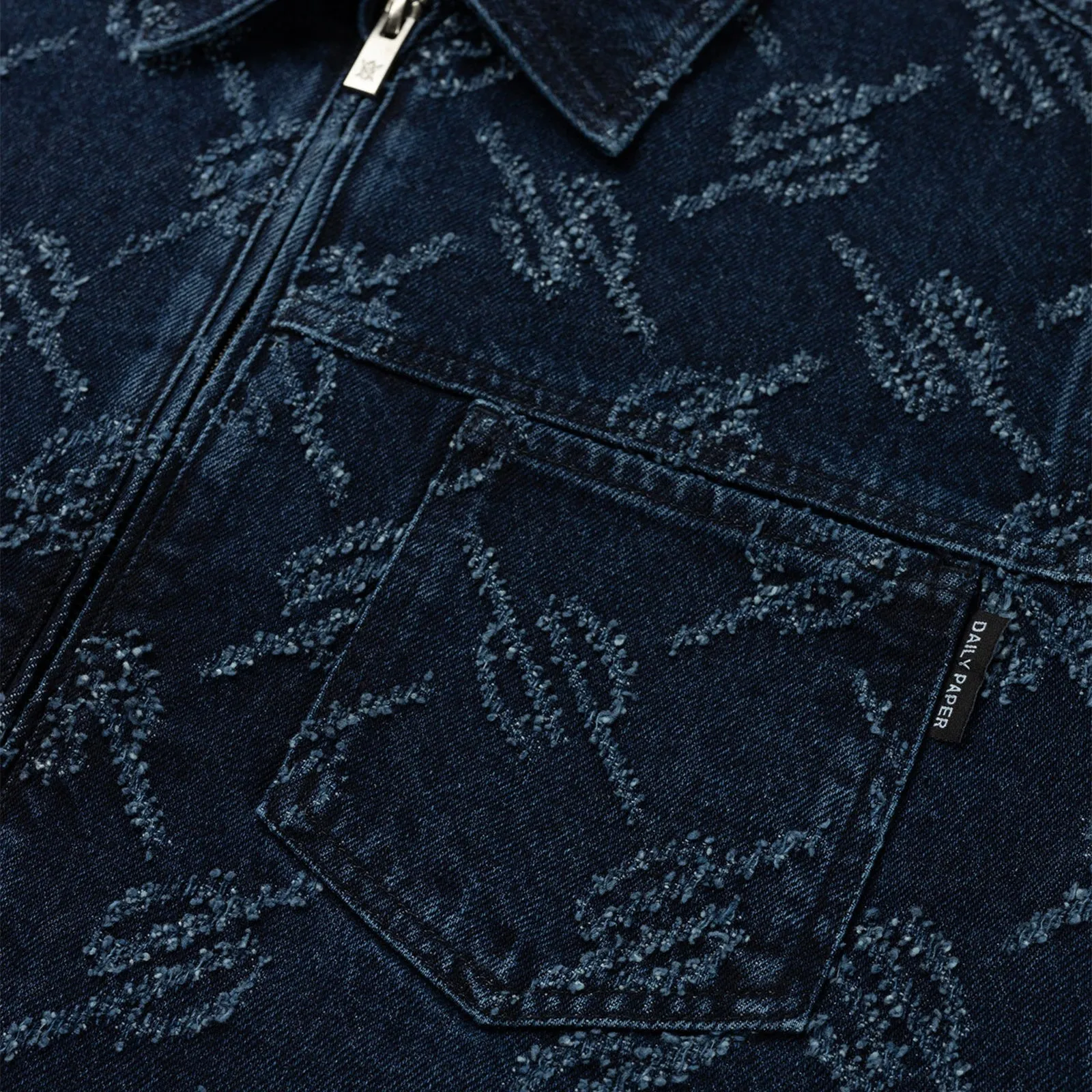 Stylish Mens Jacob Denim Jacket by Daily Paper - Classic Fit, Premium Quality