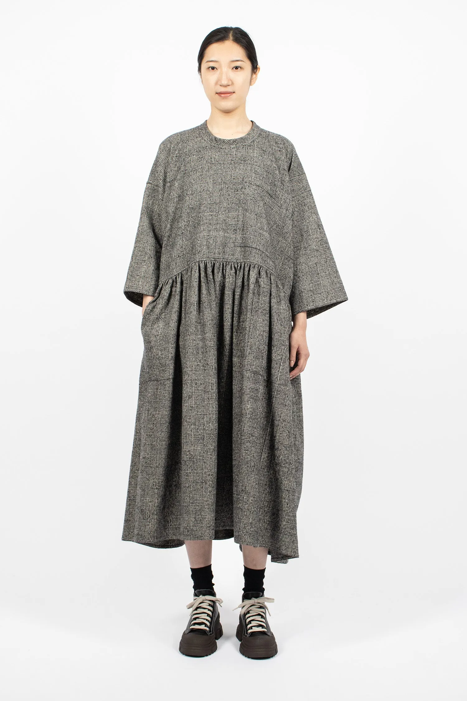 Delos Dress Mid Grey Pow