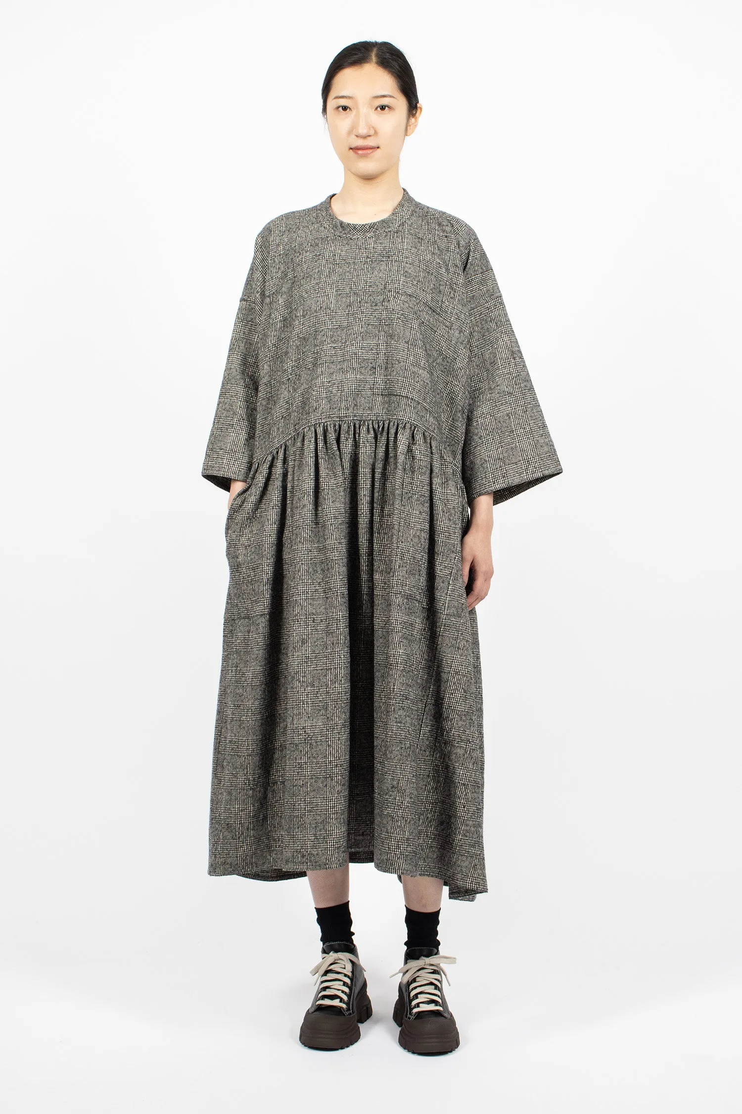 Delos Dress Mid Grey Pow