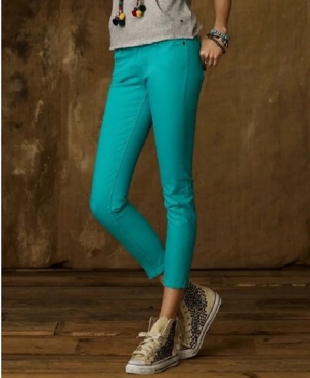 Denim & Supply Ralph Lauren Women's Sateen Cropped Skinny Jeans, 25